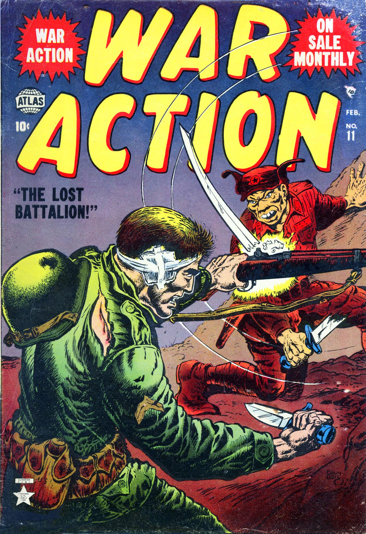 Read online War Action comic -  Issue #11 - 1