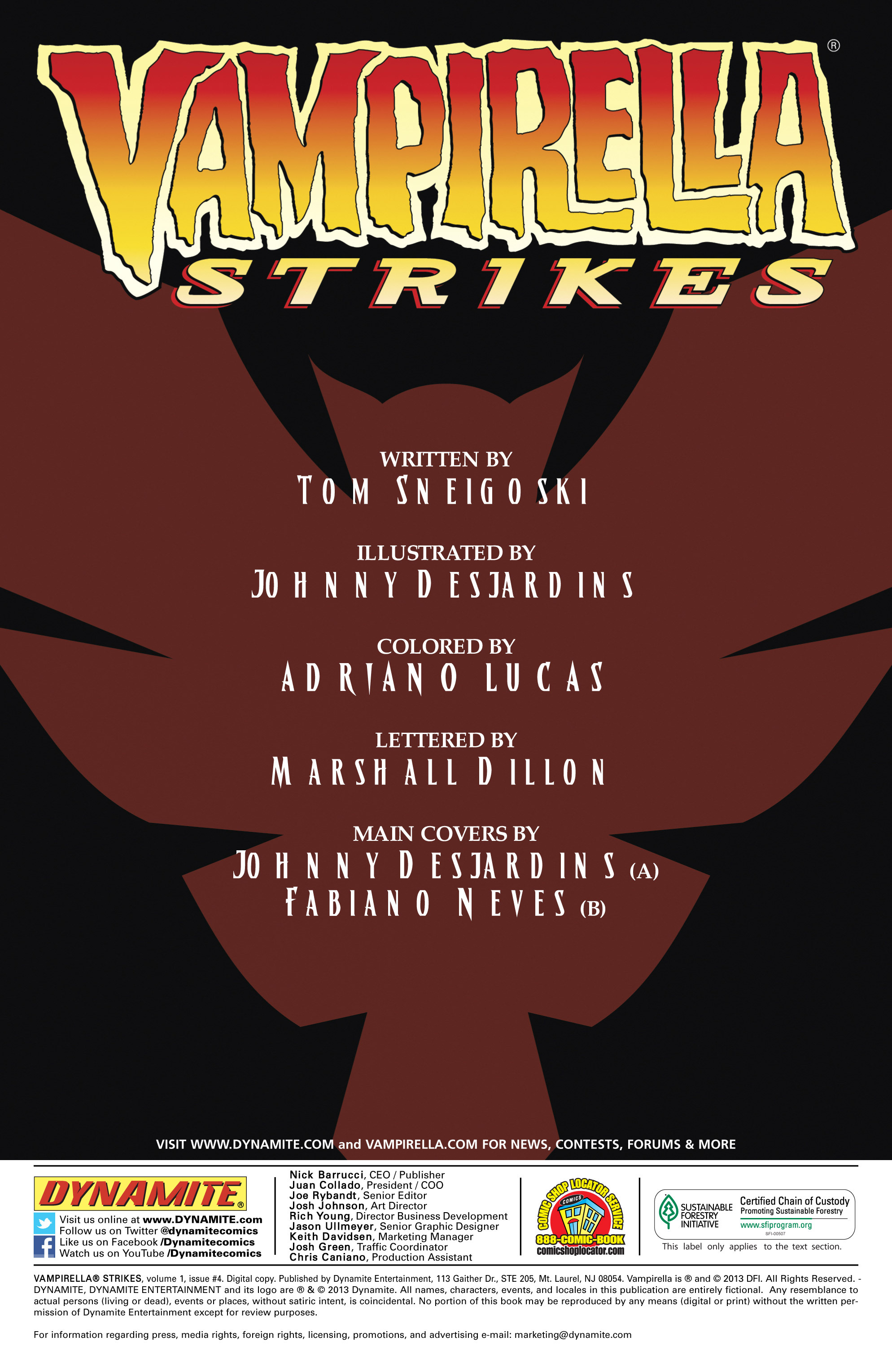 Read online Vampirella Strikes comic -  Issue #4 - 3