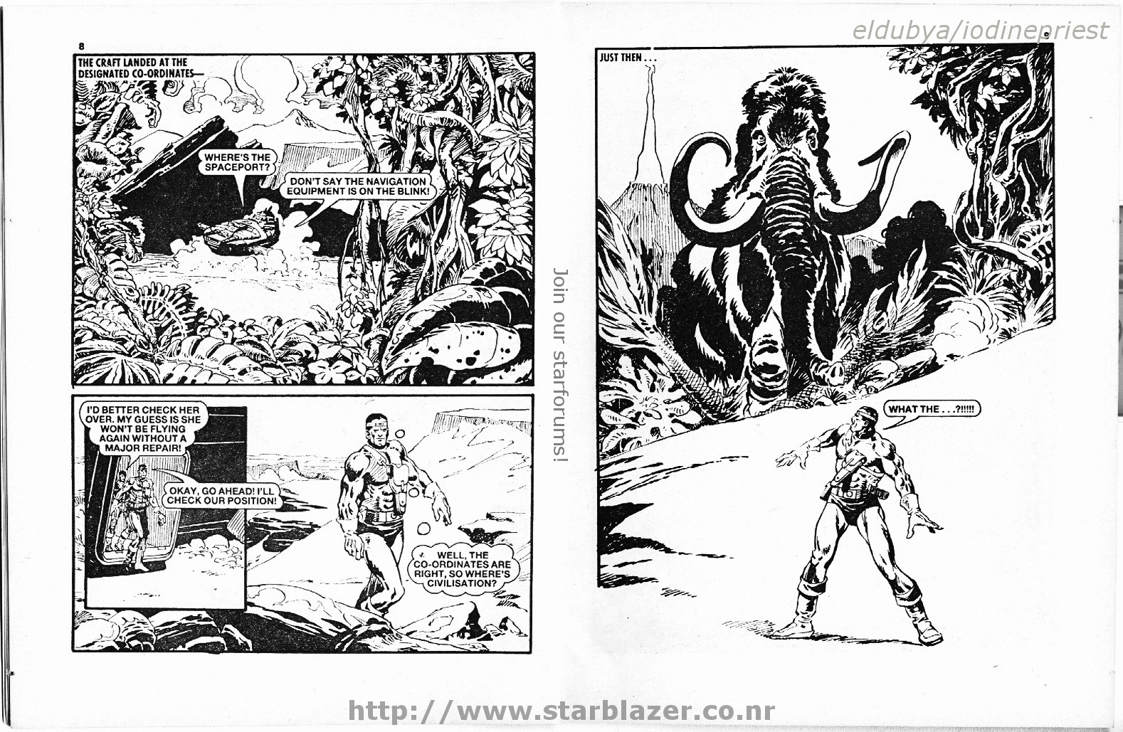 Read online Starblazer comic -  Issue #220 - 6