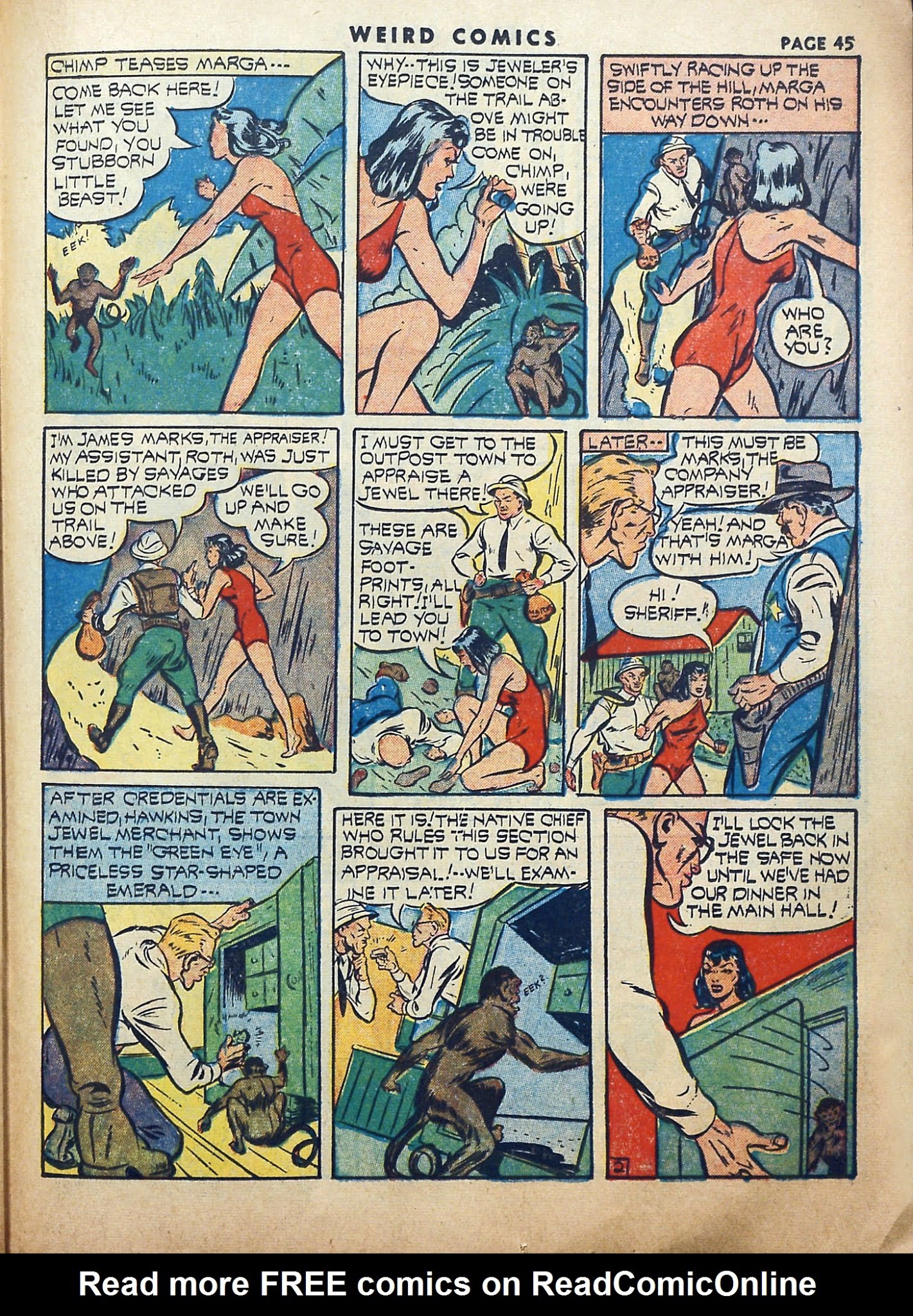 Read online Weird Comics comic -  Issue #20 - 46