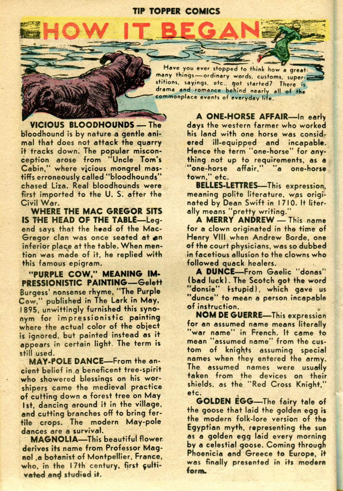 Read online Tip Topper Comics comic -  Issue #2 - 36