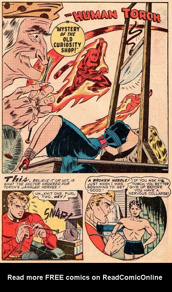 Read online The Human Torch (1940) comic -  Issue #27 - 14