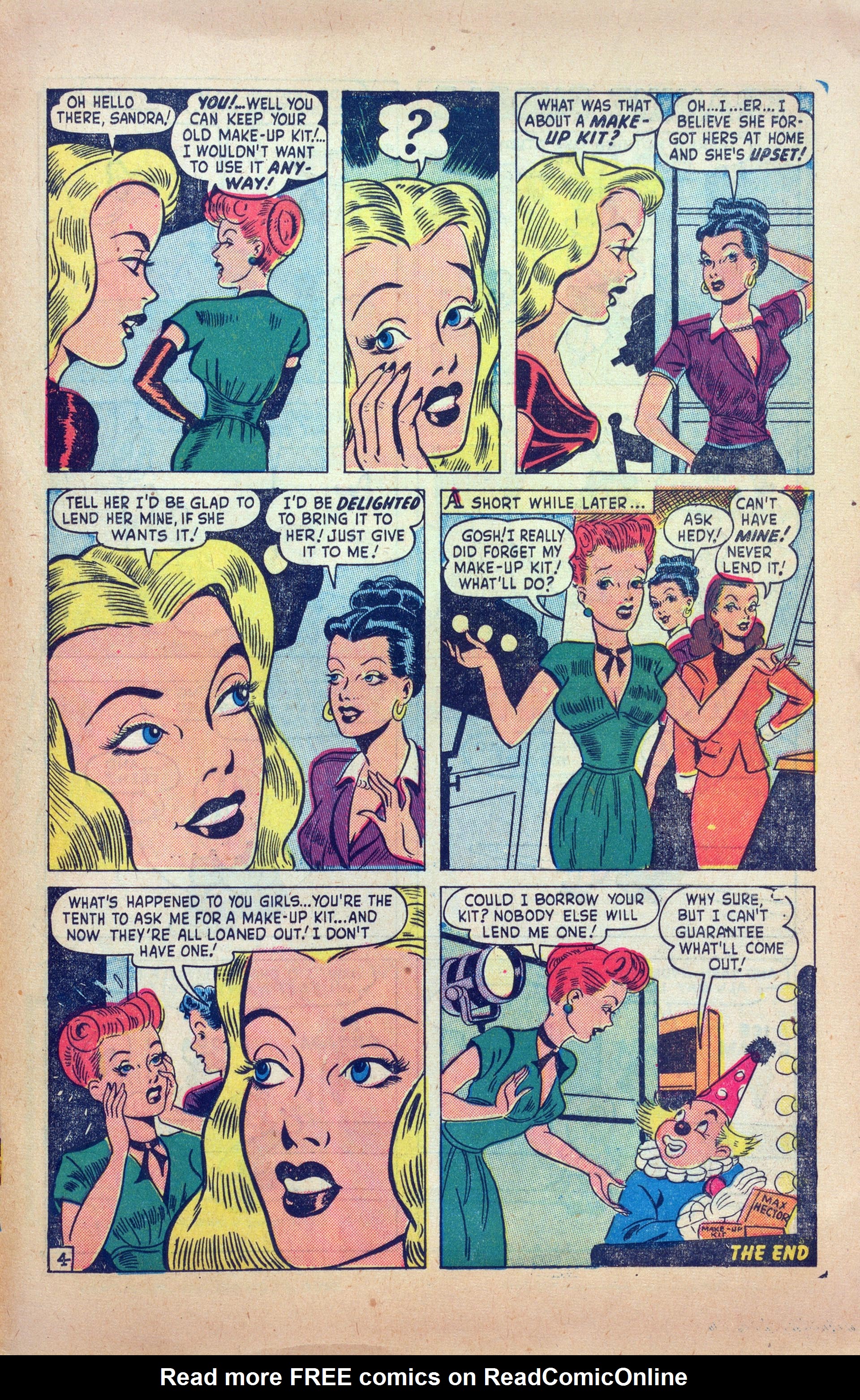 Read online Hedy Of Hollywood Comics comic -  Issue #39 - 13