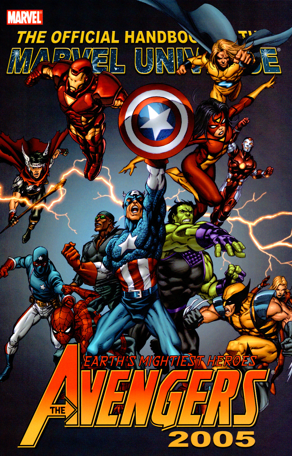 Read online Official Handbook of the Marvel Universe: Avengers 2005 comic -  Issue # Full - 1