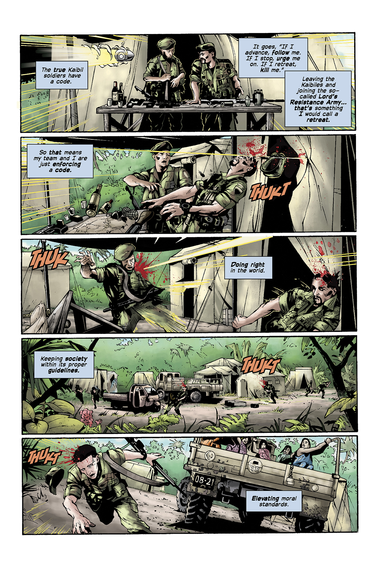 Read online Predators Film Adaptation comic -  Issue # Full - 4