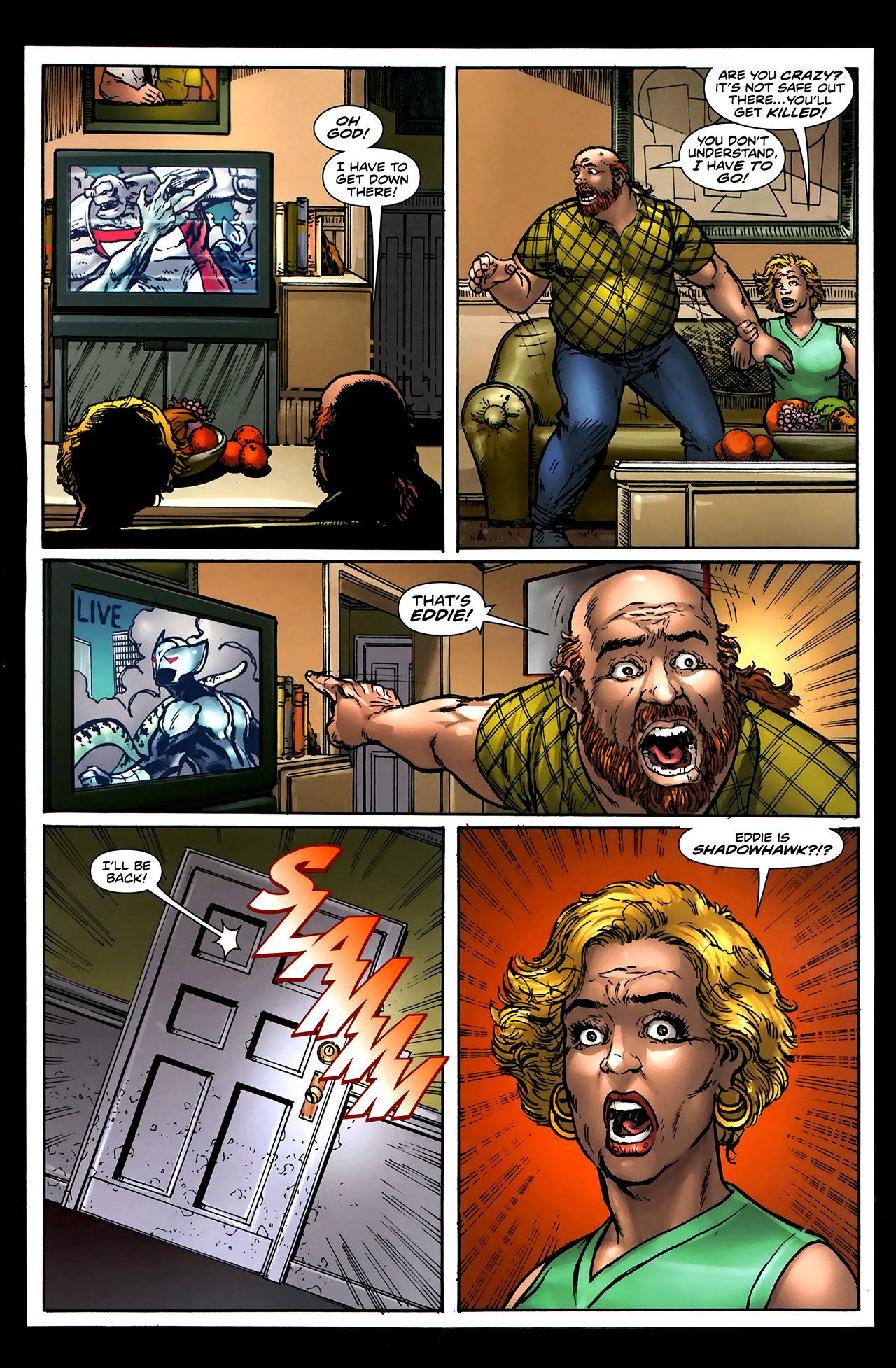 Read online ShadowHawk (2010) comic -  Issue #5 - 10