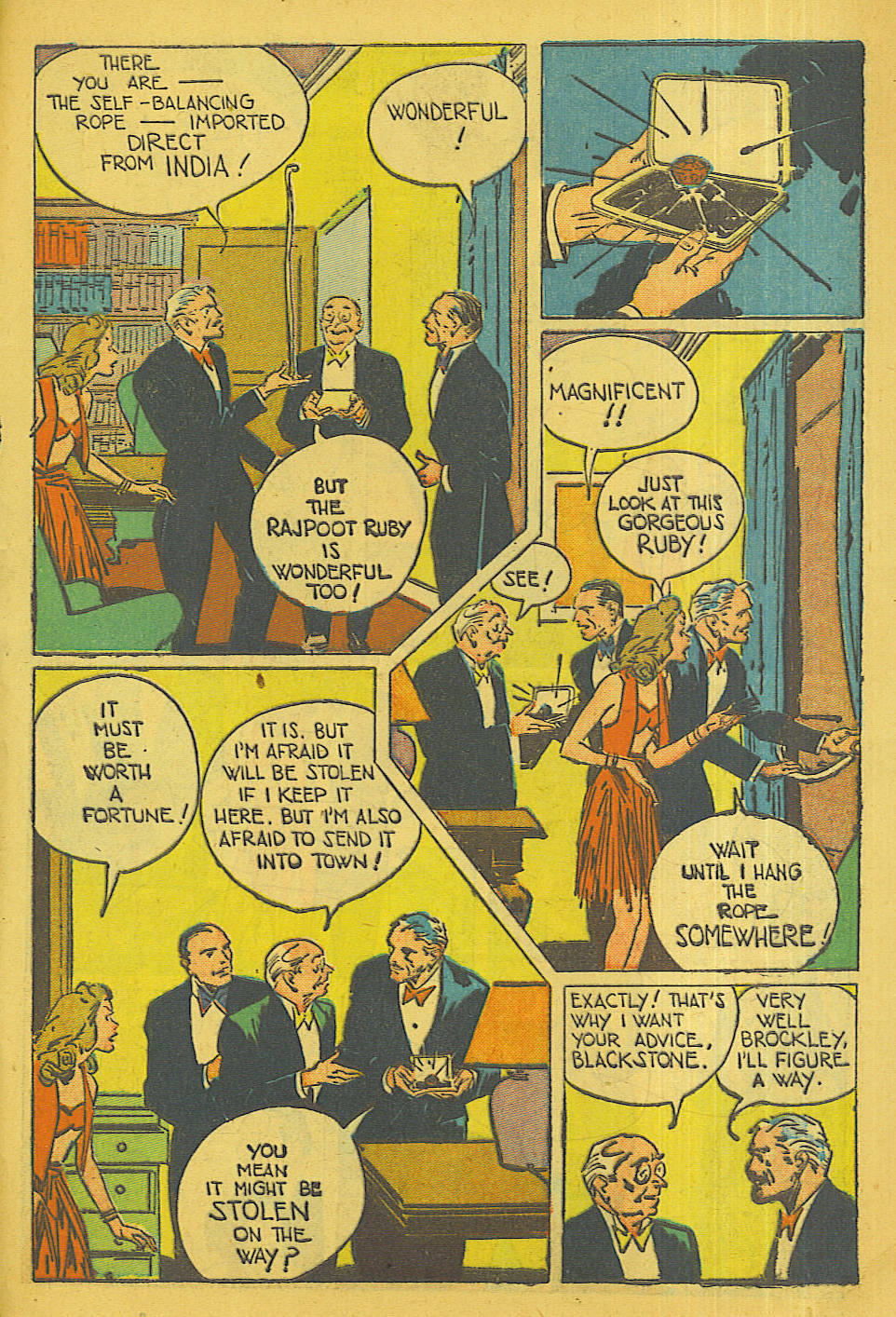 Read online Super-Magician Comics comic -  Issue #40 - 45