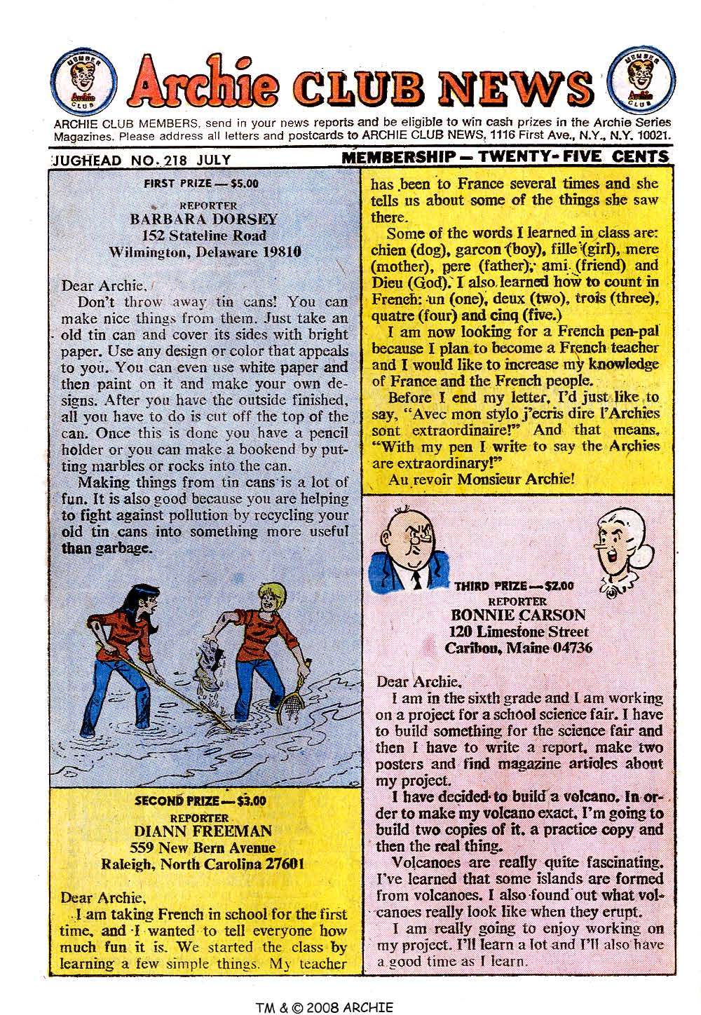 Read online Jughead (1965) comic -  Issue #218 - 26