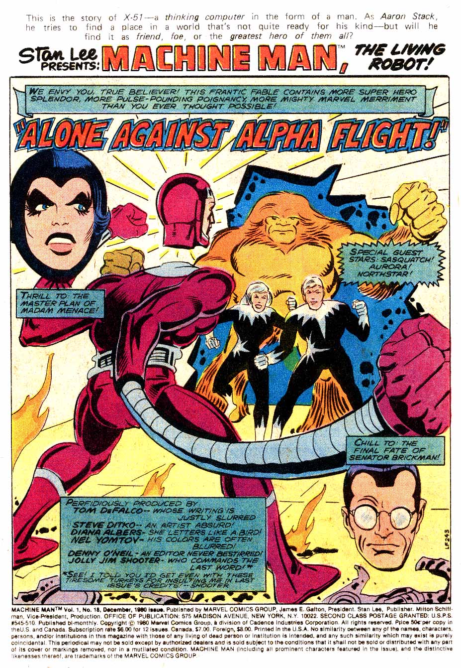 Read online Machine Man (1978) comic -  Issue #18 - 2