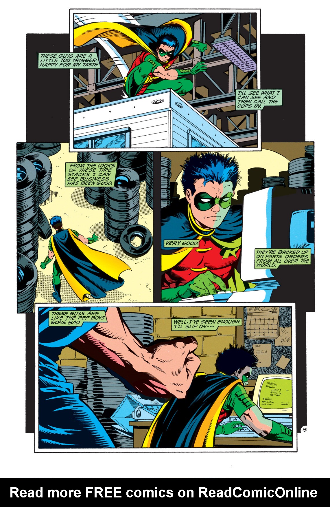 Read online Robin (1993) comic -  Issue #2 - 16