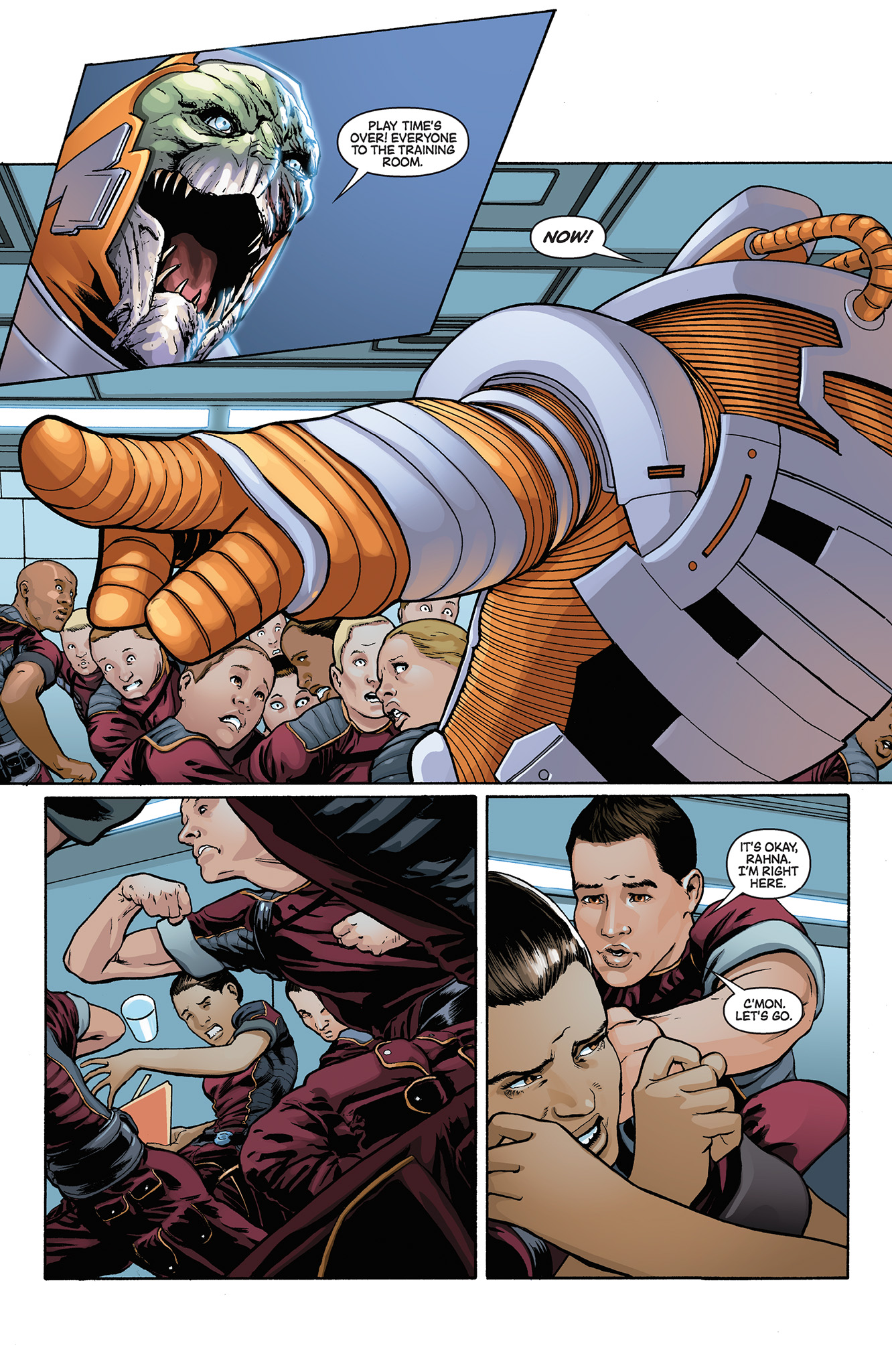 Read online Mass Effect: Foundation comic -  Issue #4 - 8