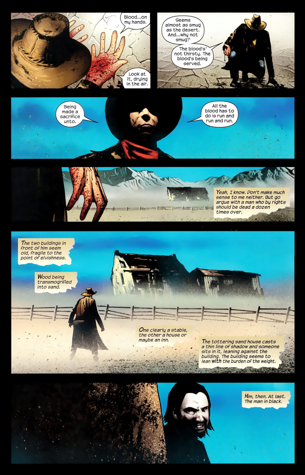 Read online Dark Tower: The Gunslinger - The Way Station comic -  Issue #1 - 21