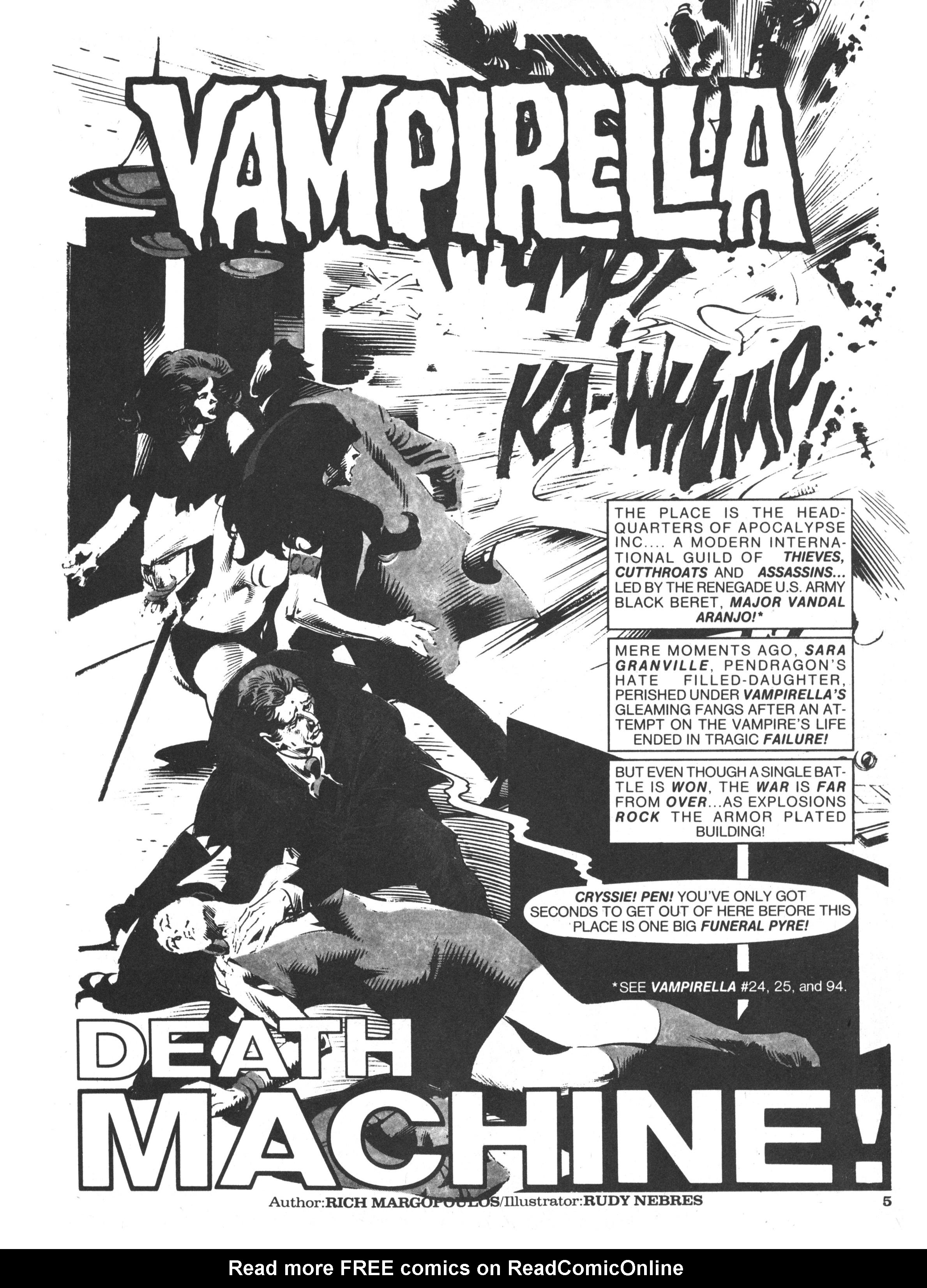 Read online Vampirella (1969) comic -  Issue #94 - 5