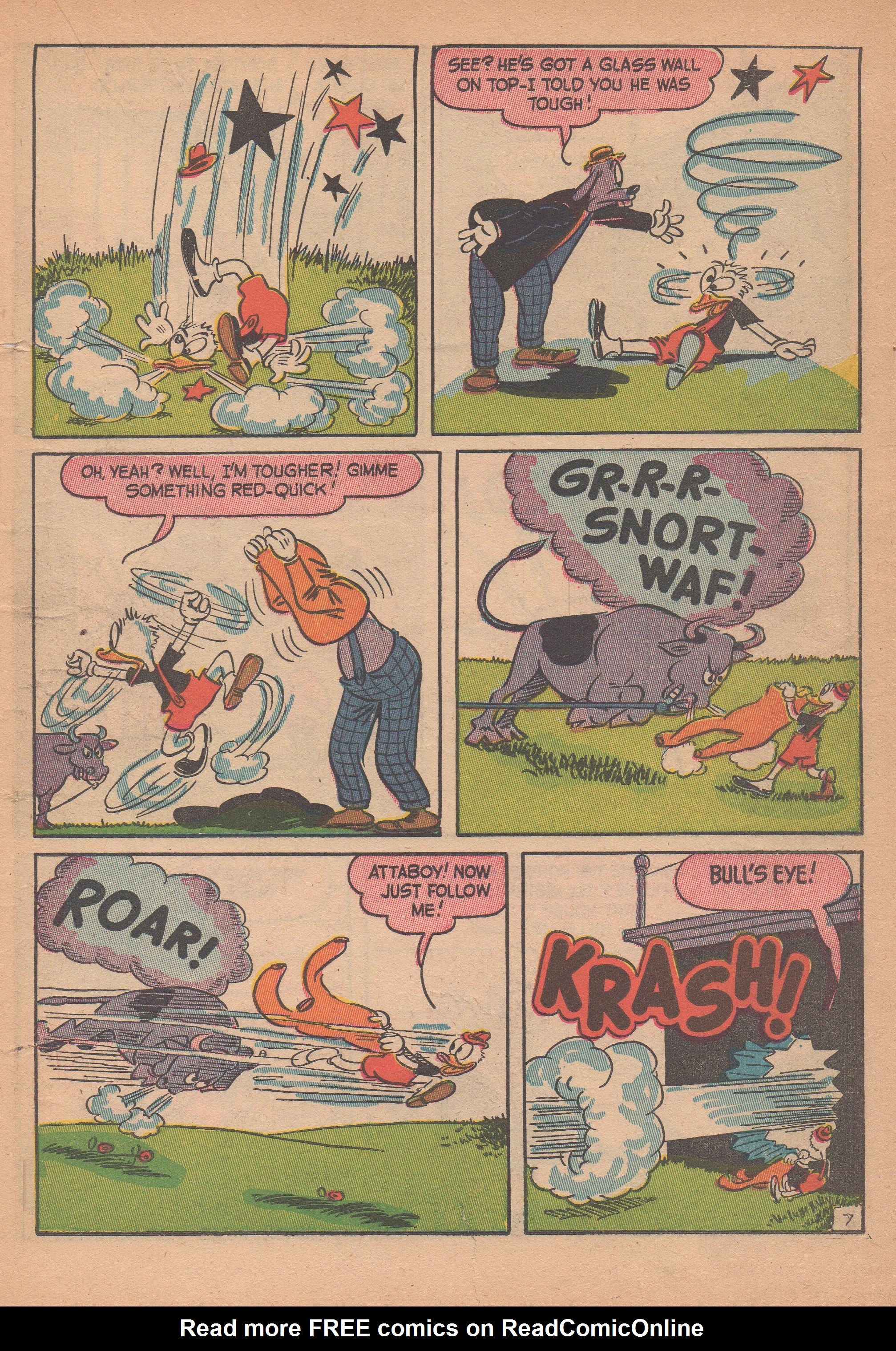 Read online Super Duck Comics comic -  Issue #6 - 23