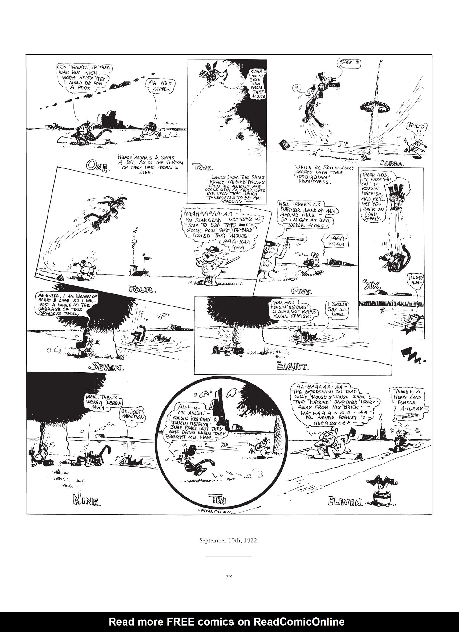 Read online Krazy & Ignatz comic -  Issue # TPB 3 - 78