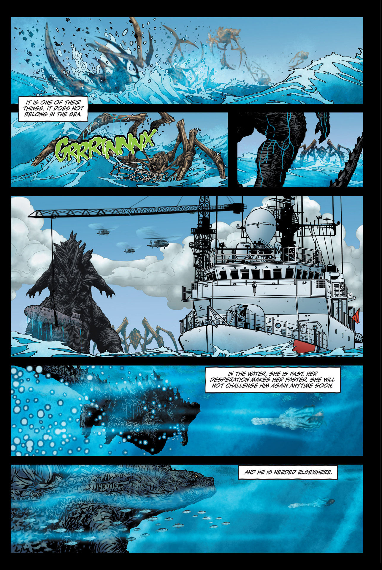 Read online Godzilla Dominion comic -  Issue # Full - 15