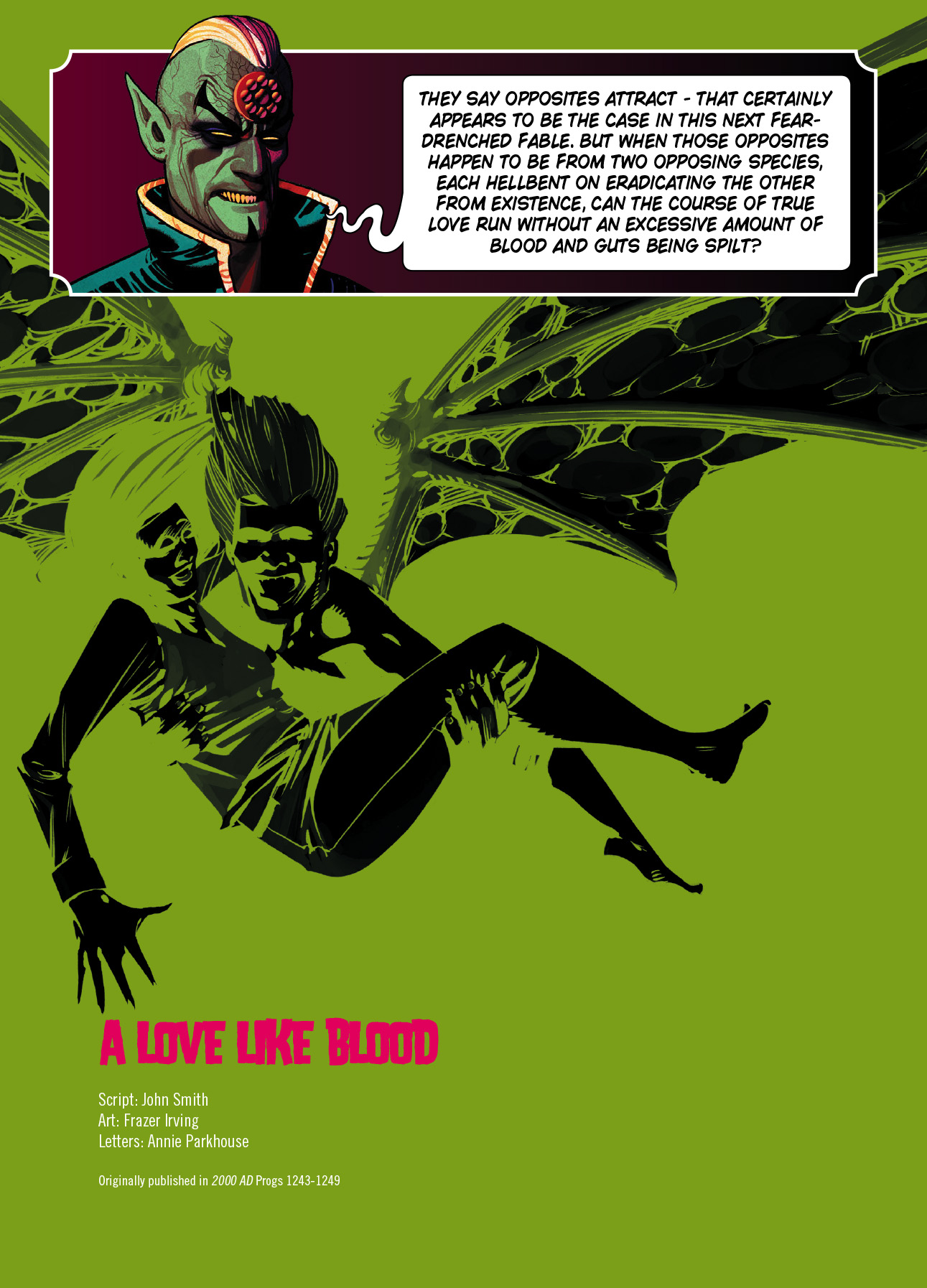 Read online Tharg's Terror Tales Presents Necronauts & A Love Like Blood comic -  Issue # TPB - 60
