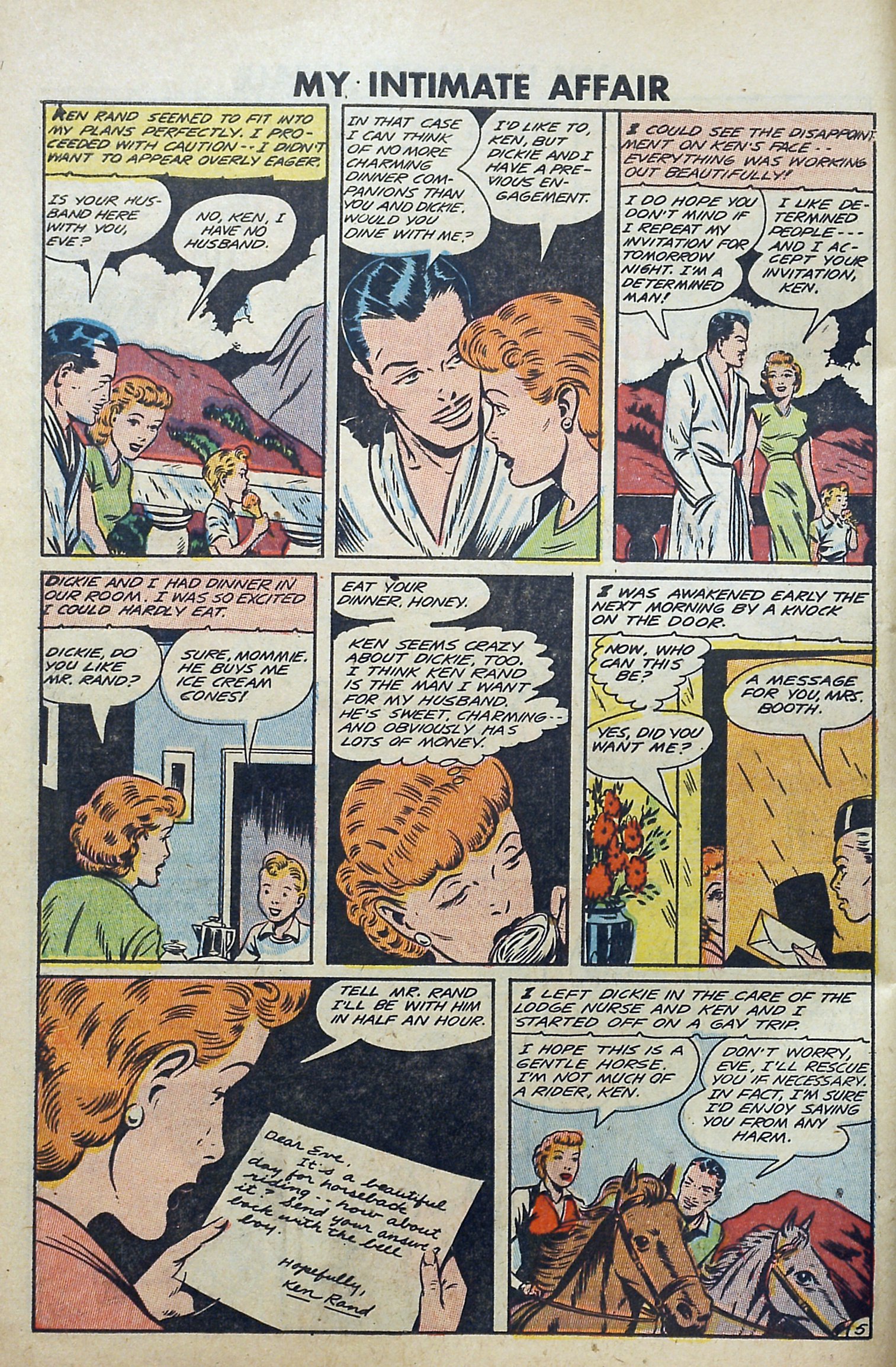Read online My Intimate Affair comic -  Issue #1 - 6