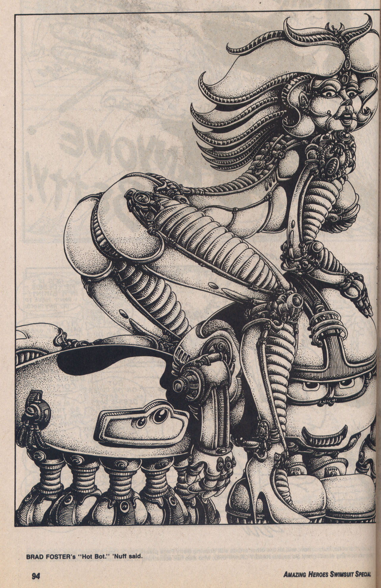 Read online Amazing Heroes Swimsuit Special comic -  Issue # TPB 3 - 93