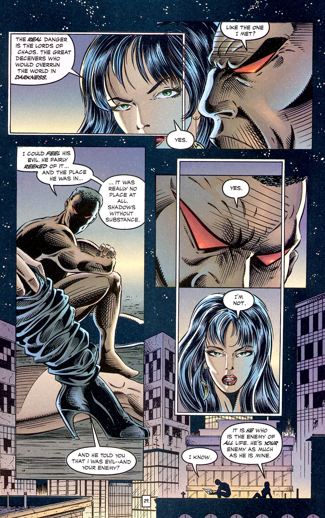 Read online Shadowhawk/Vampirella: Creatures of the Night comic -  Issue # Full - 23