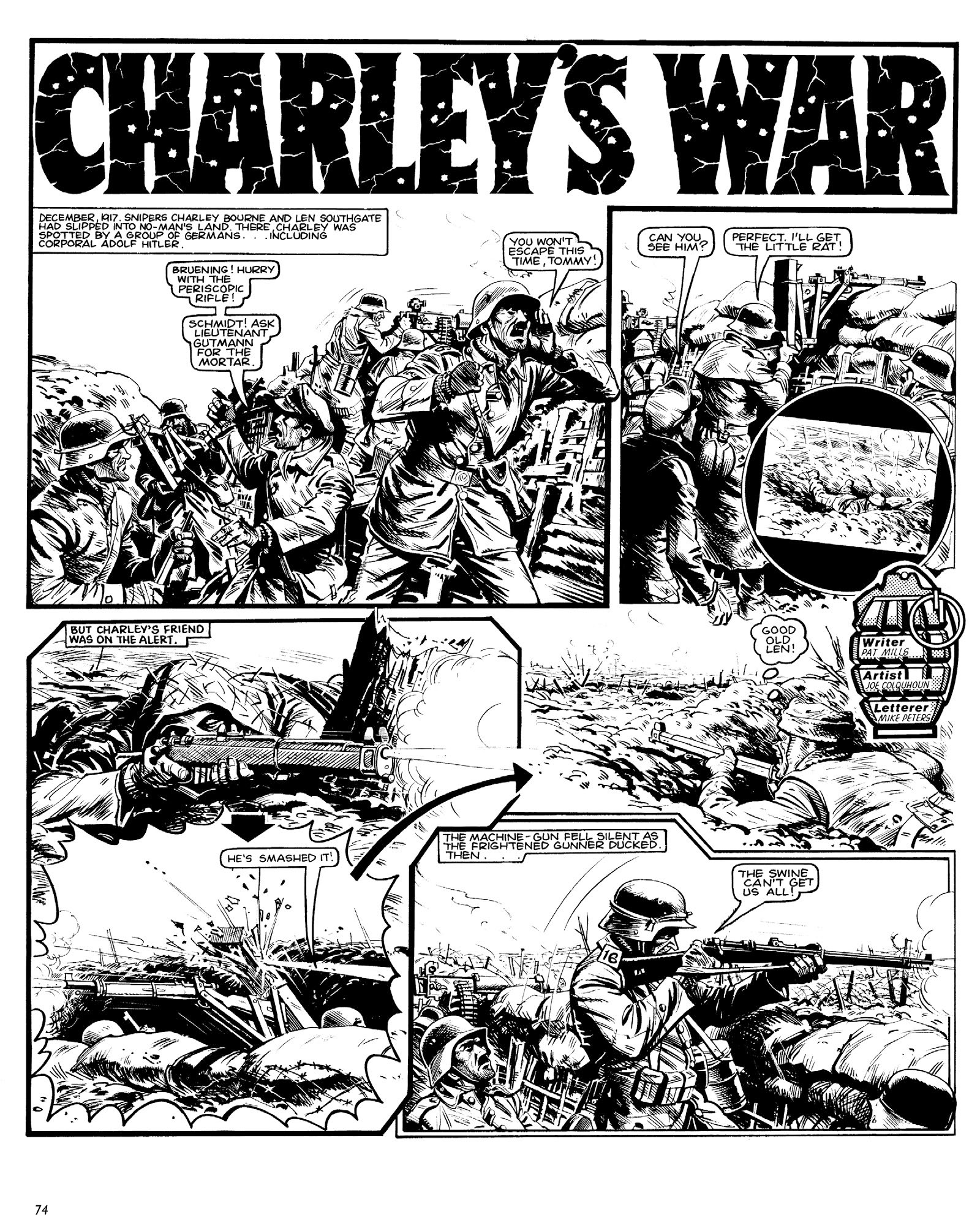 Read online Charley's War: The Definitive Collection comic -  Issue # TPB 3 (Part 1) - 74