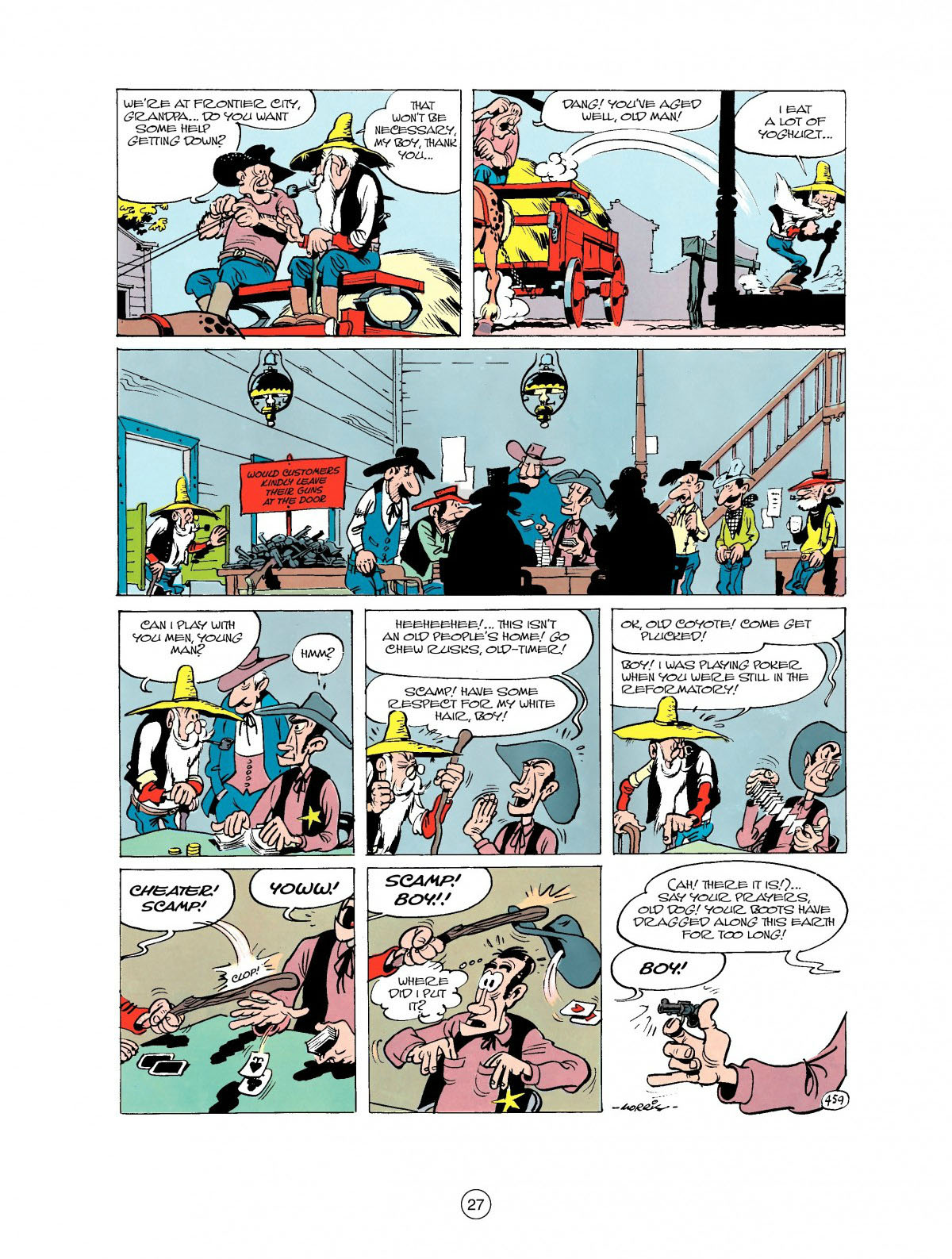 Read online A Lucky Luke Adventure comic -  Issue #27 - 28
