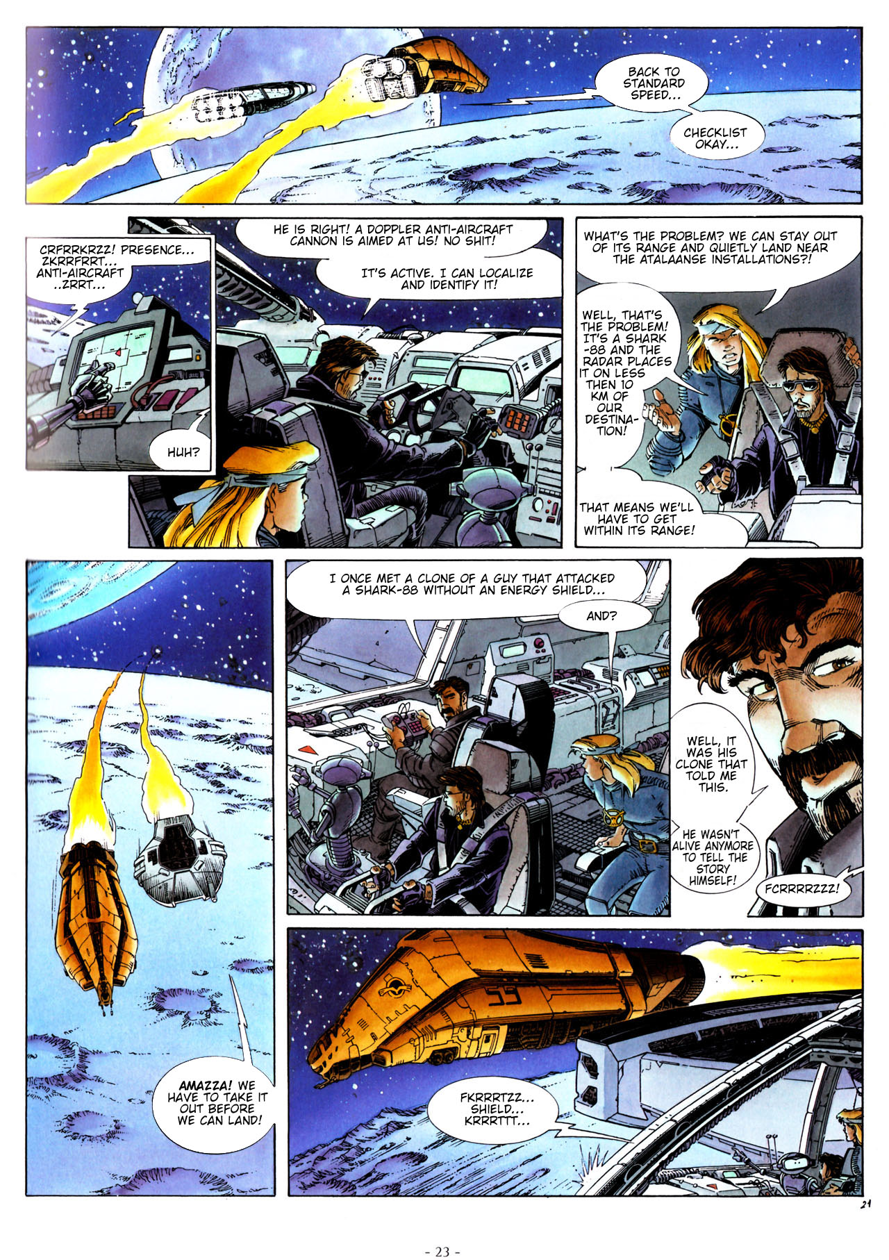 Read online Aquablue comic -  Issue #5 - 24