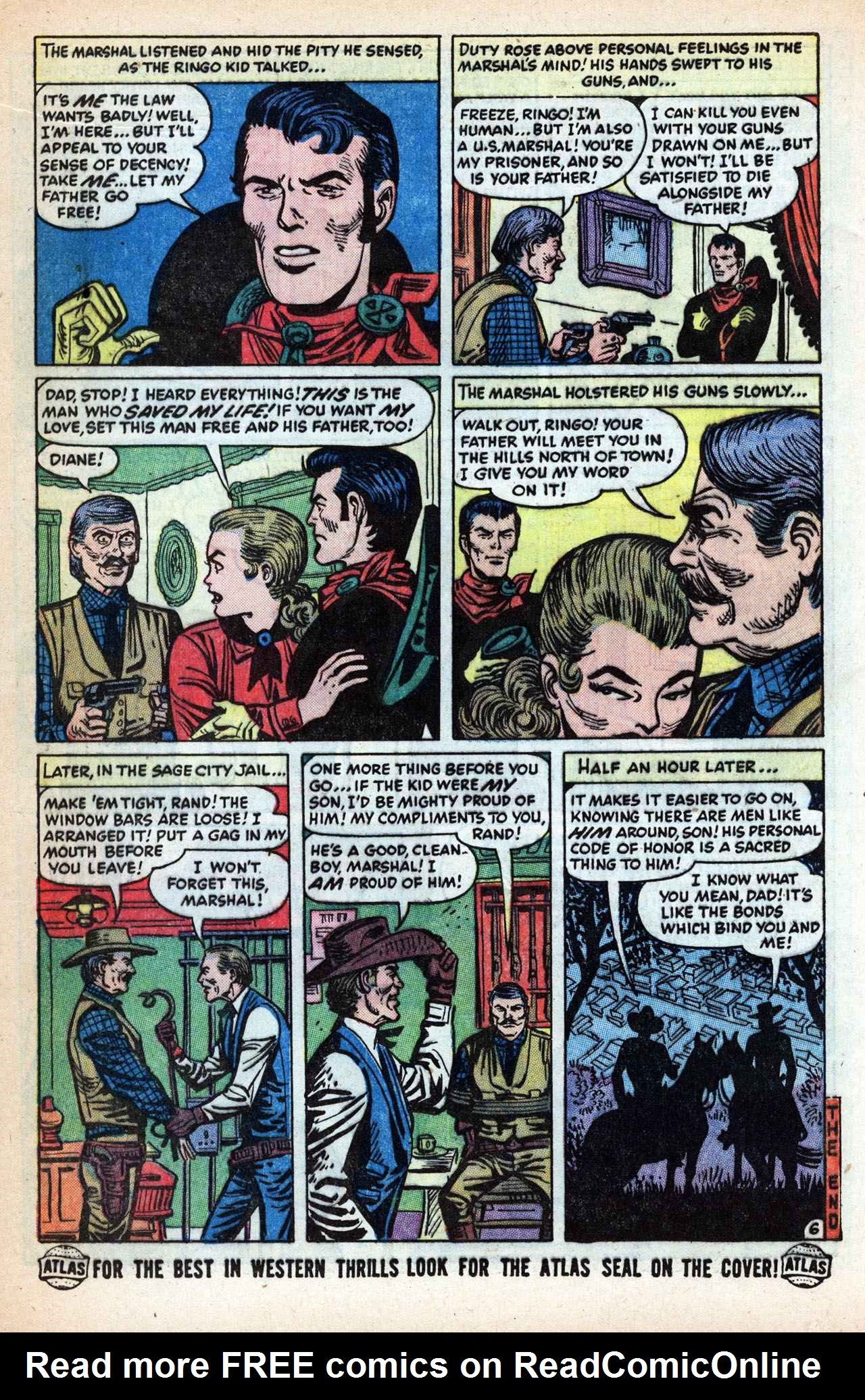 Read online Ringo Kid comic -  Issue #5 - 16
