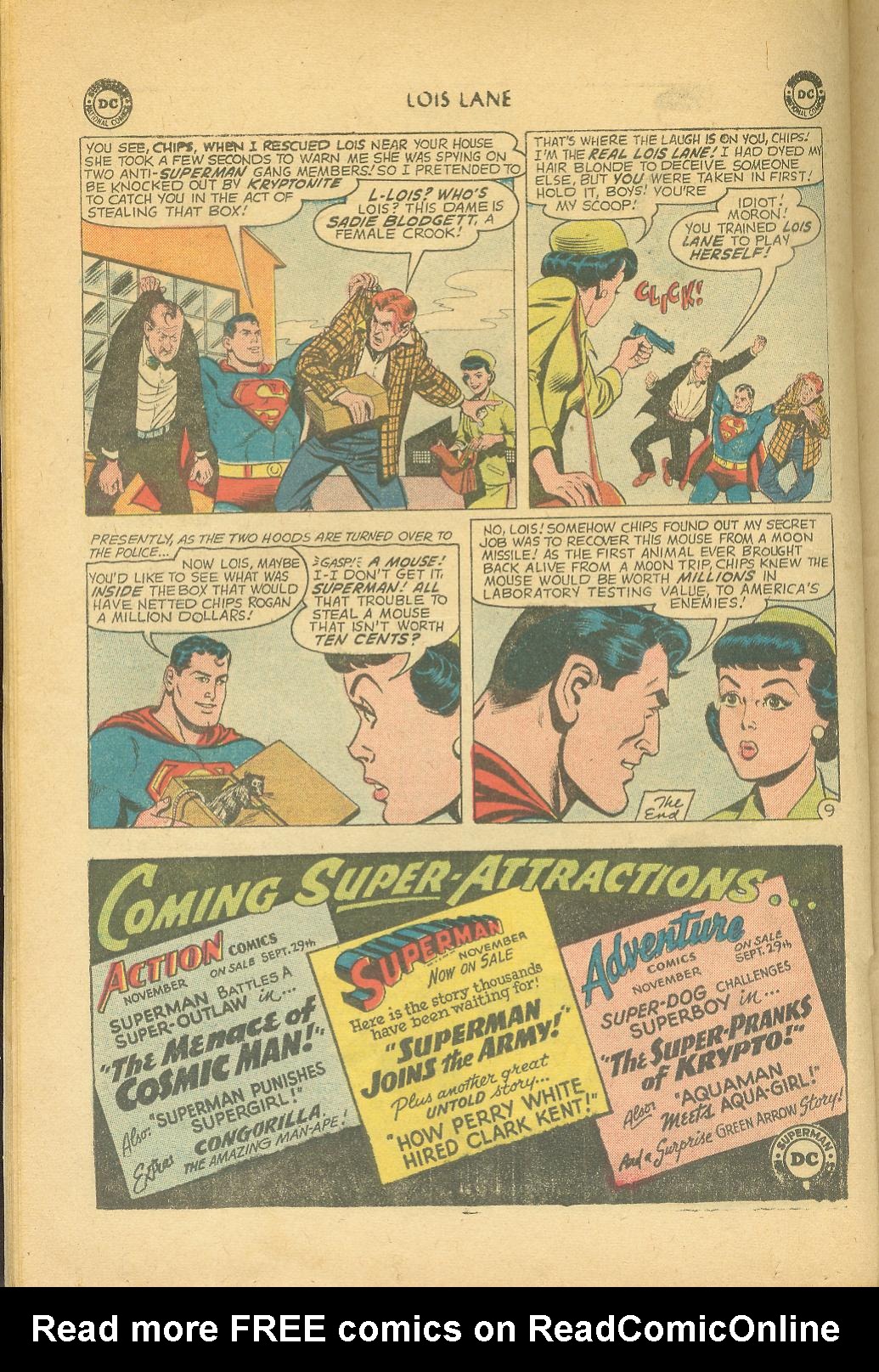 Read online Superman's Girl Friend, Lois Lane comic -  Issue #13 - 22