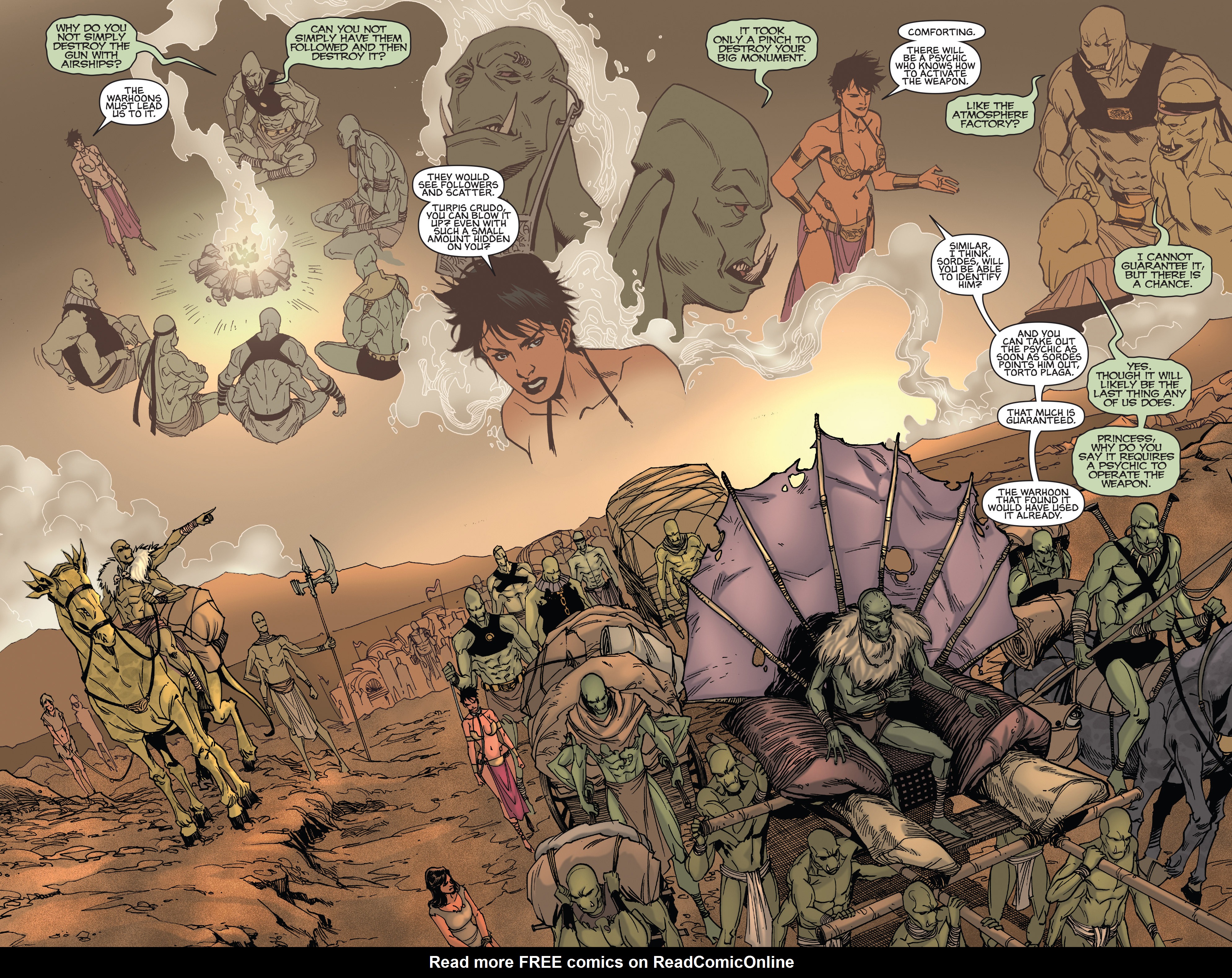 Read online Dejah Thoris and the Green Men of Mars comic -  Issue #10 - 9