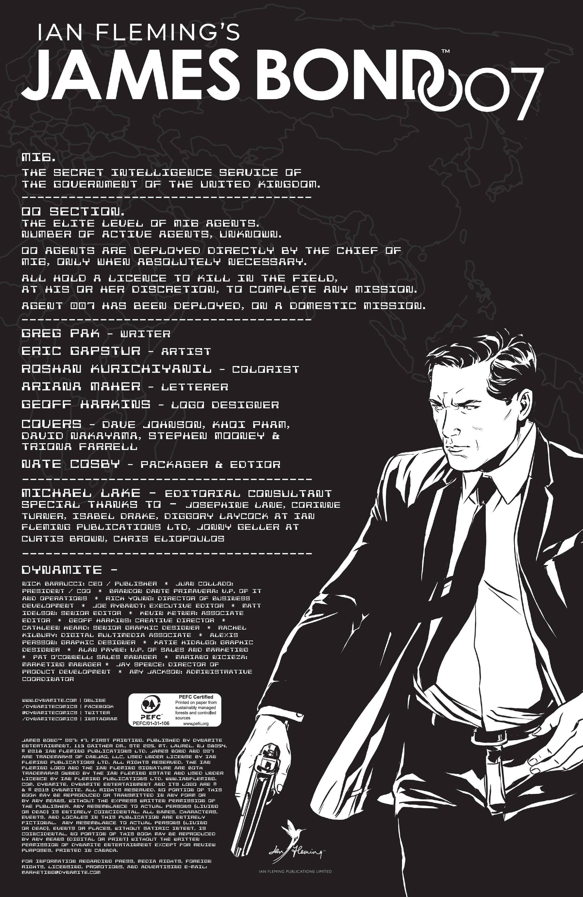 Read online James Bond: 007 comic -  Issue #7 - 2
