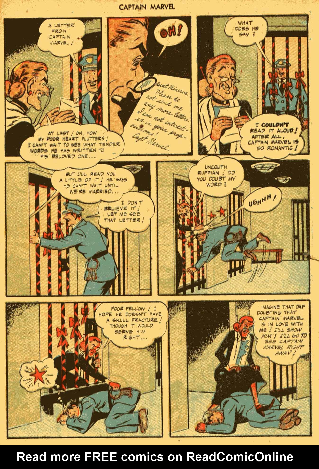 Read online Captain Marvel Adventures comic -  Issue #66 - 39