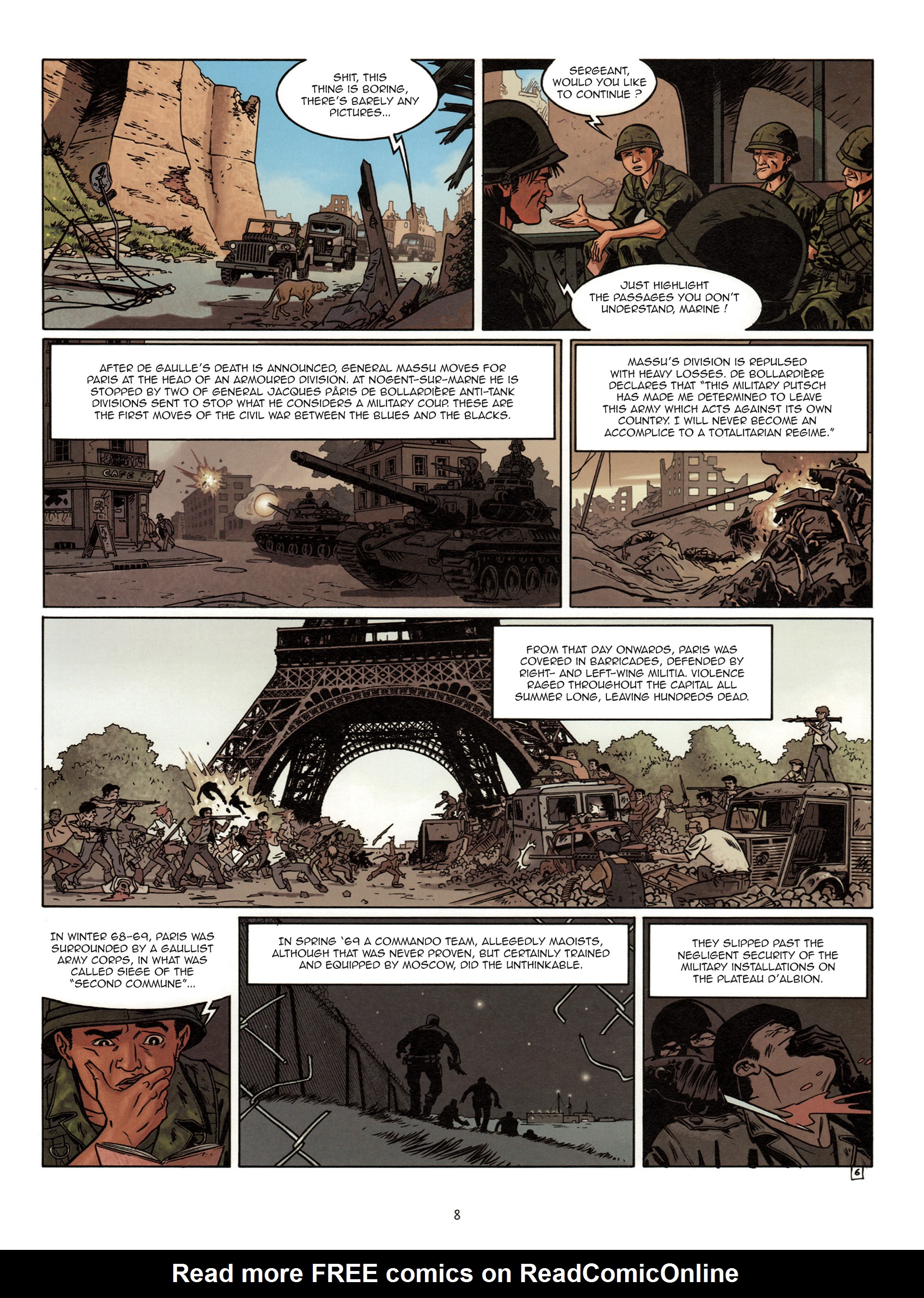 Read online D-Day comic -  Issue #8 - 9