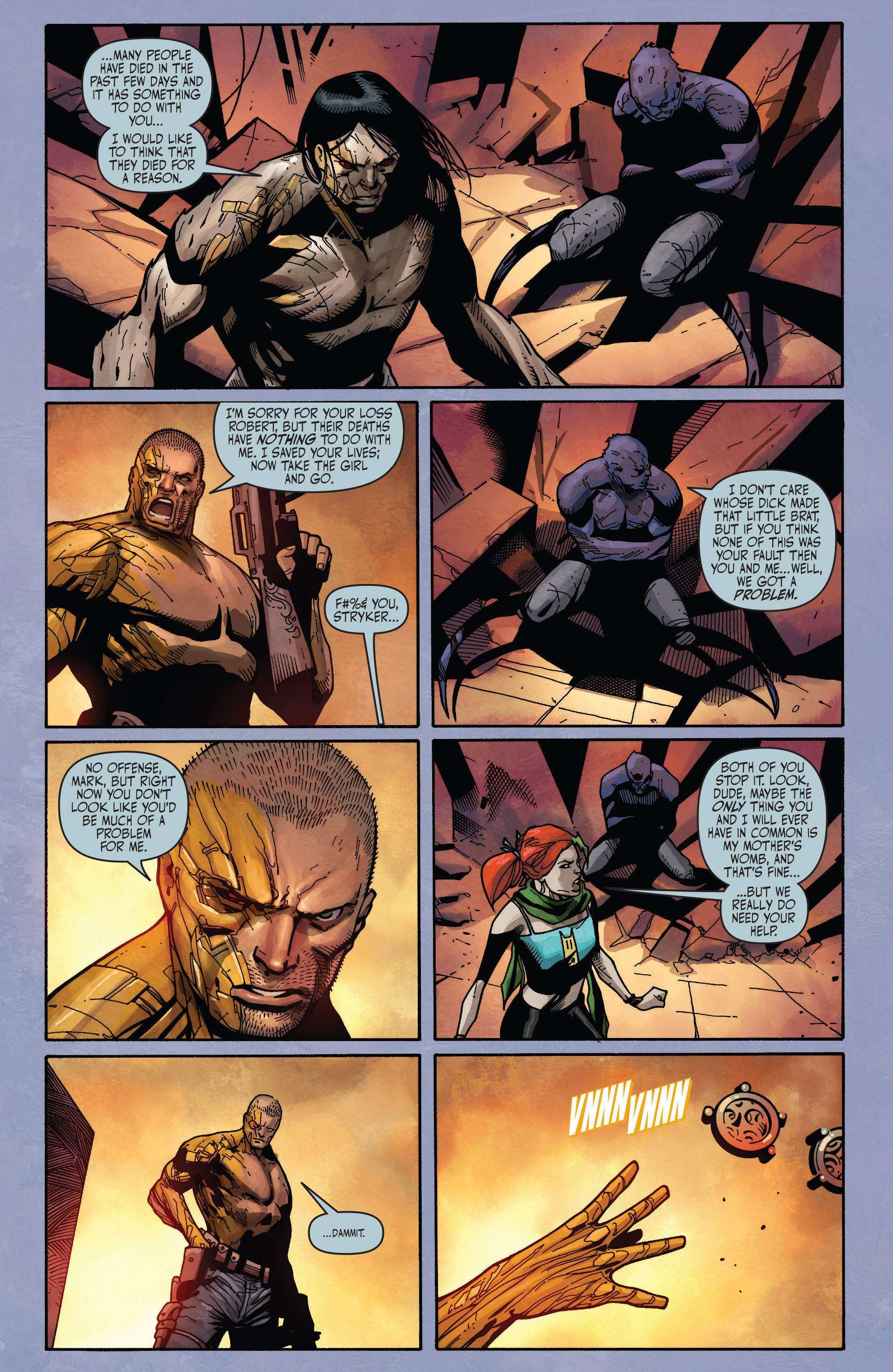Read online Cyberforce (2012) comic -  Issue #4 - 6
