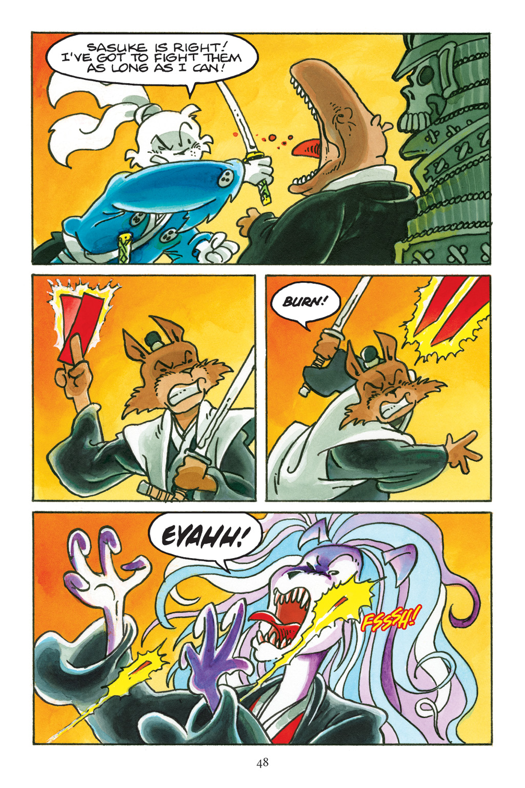 Read online Usagi Yojimbo: Yokai comic -  Issue # Full - 45