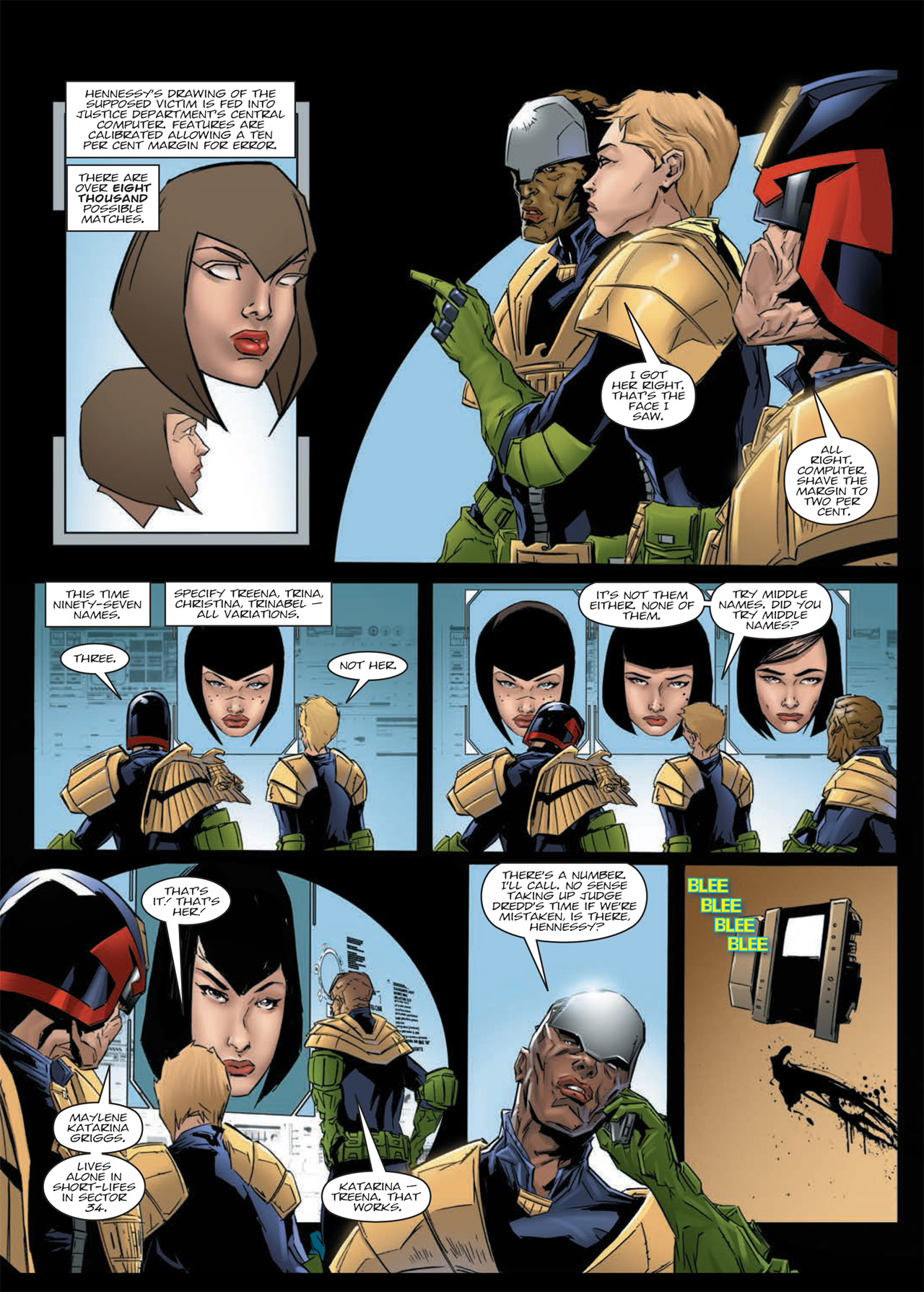 Read online Judge Dredd: Day of Chaos - The Fourth Faction comic -  Issue # TPB (Part 2) - 7