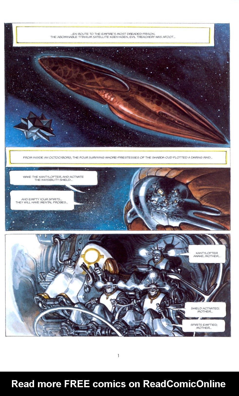 Read online The Metabarons comic -  Issue #17 - The Return Of Shabda Oud - 3