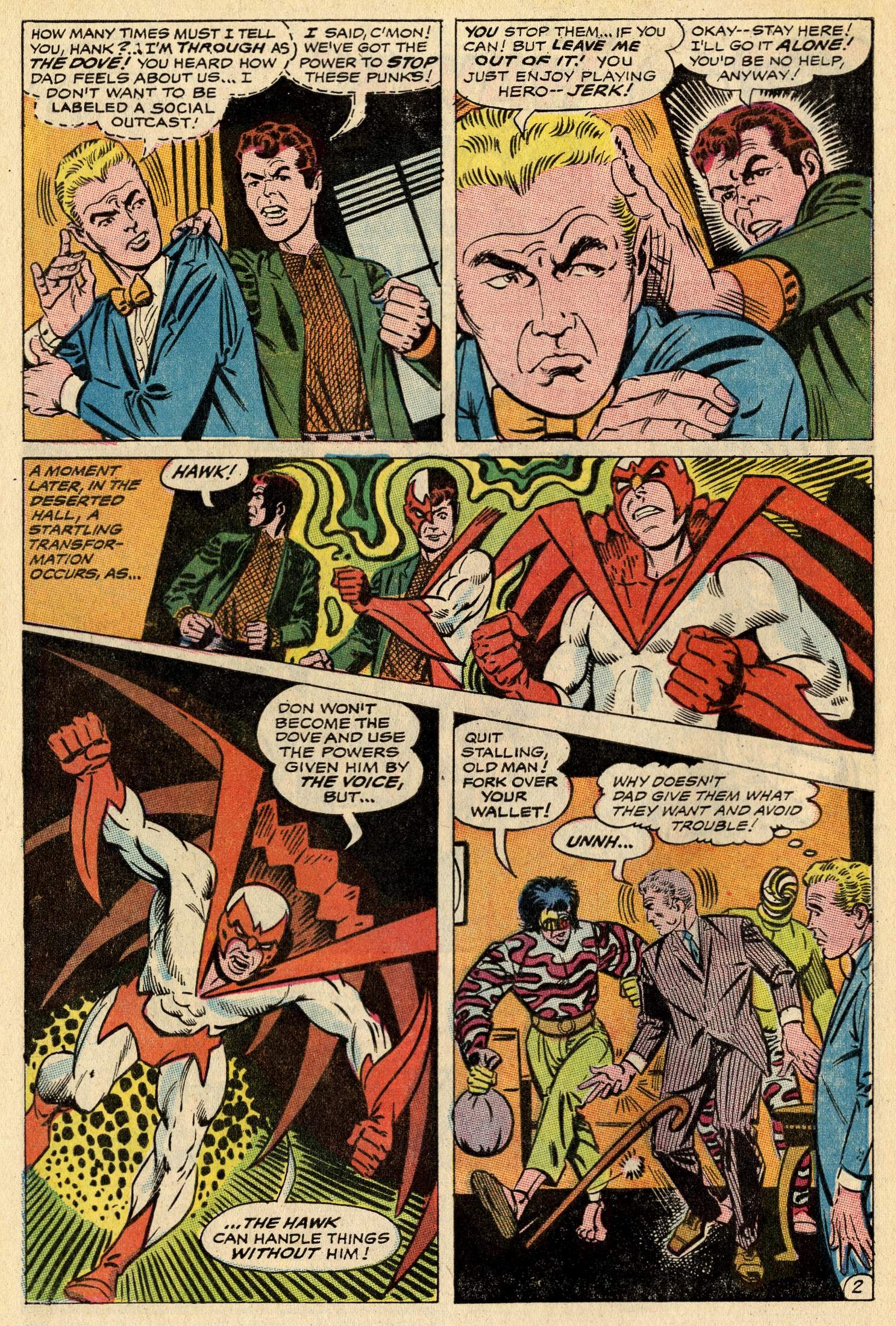 Read online The Hawk and the Dove comic -  Issue #1 - 4