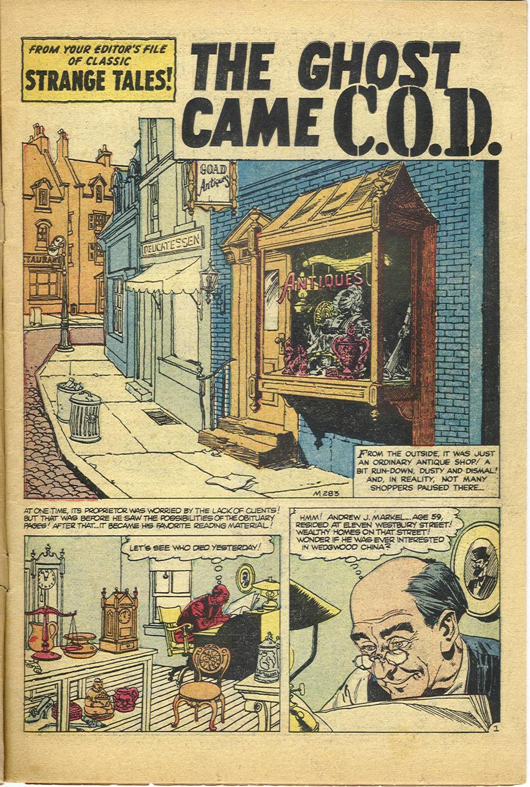 Read online Strange Tales (1951) comic -  Issue #66 - 2