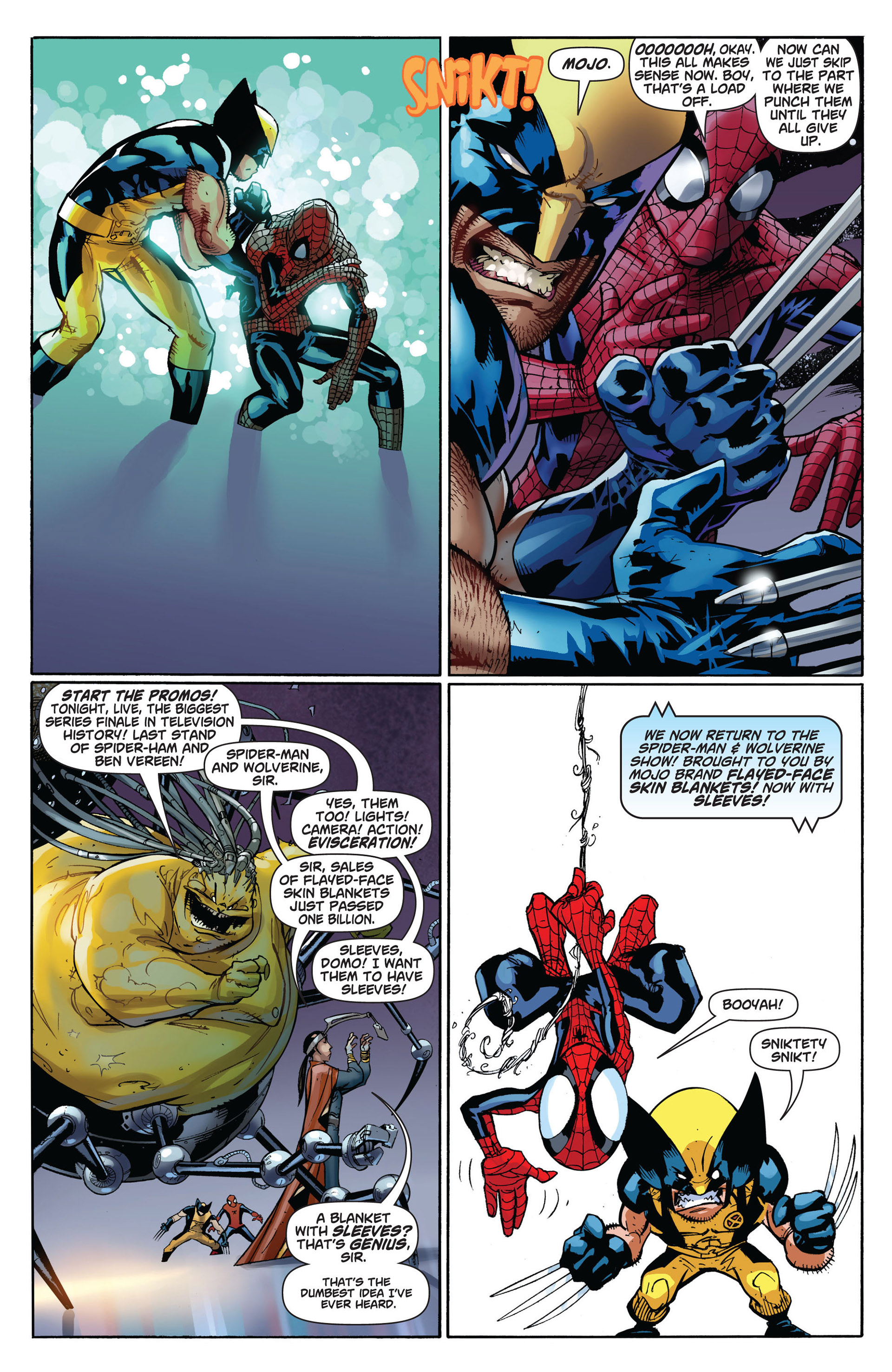 Read online Astonishing Spider-Man & Wolverine comic -  Issue #5 - 8