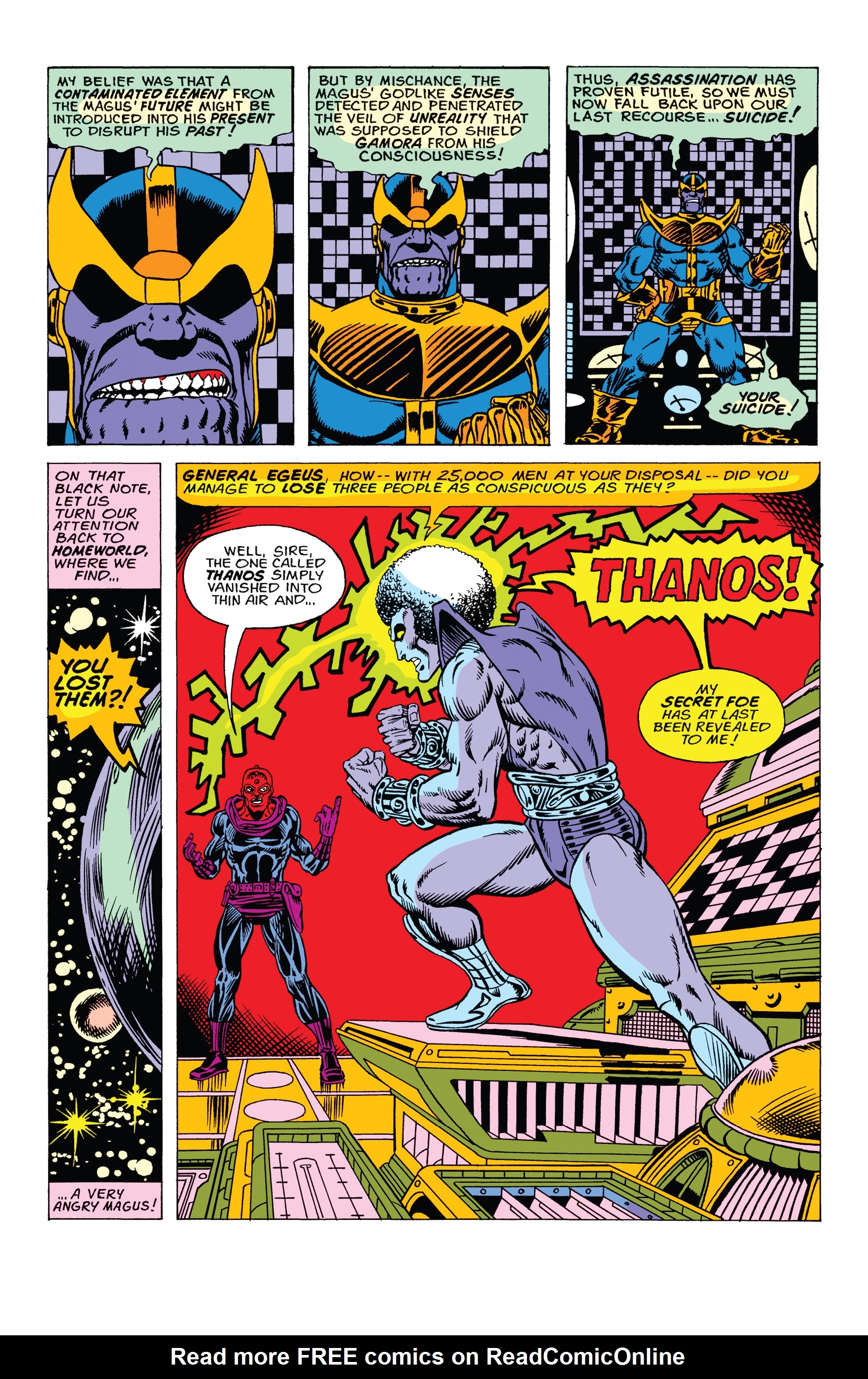 Read online Marvel Tales: Thanos comic -  Issue # Full - 22