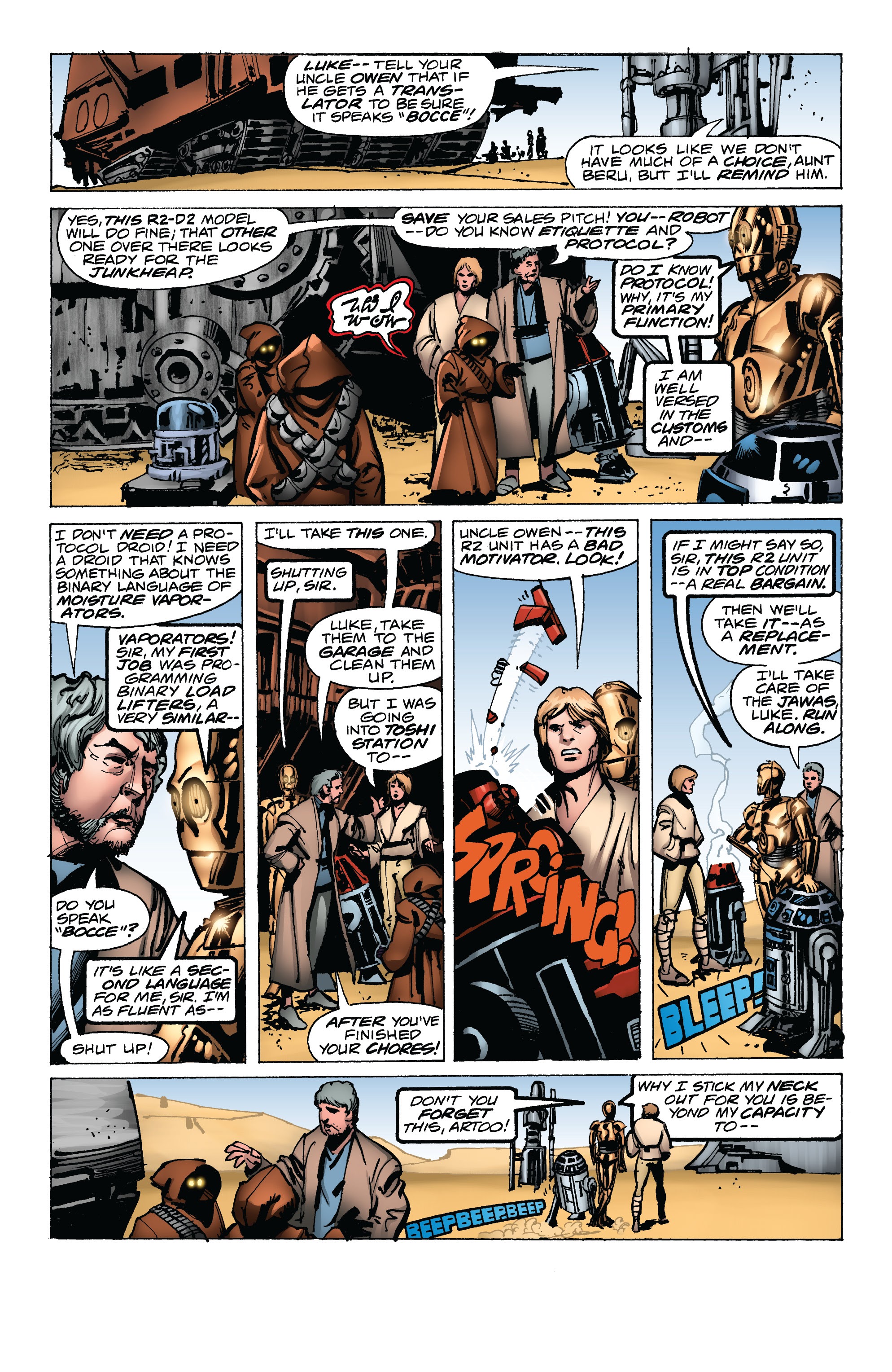 Read online Star Wars: The Original Trilogy: The Movie Adaptations comic -  Issue # TPB (Part 1) - 18