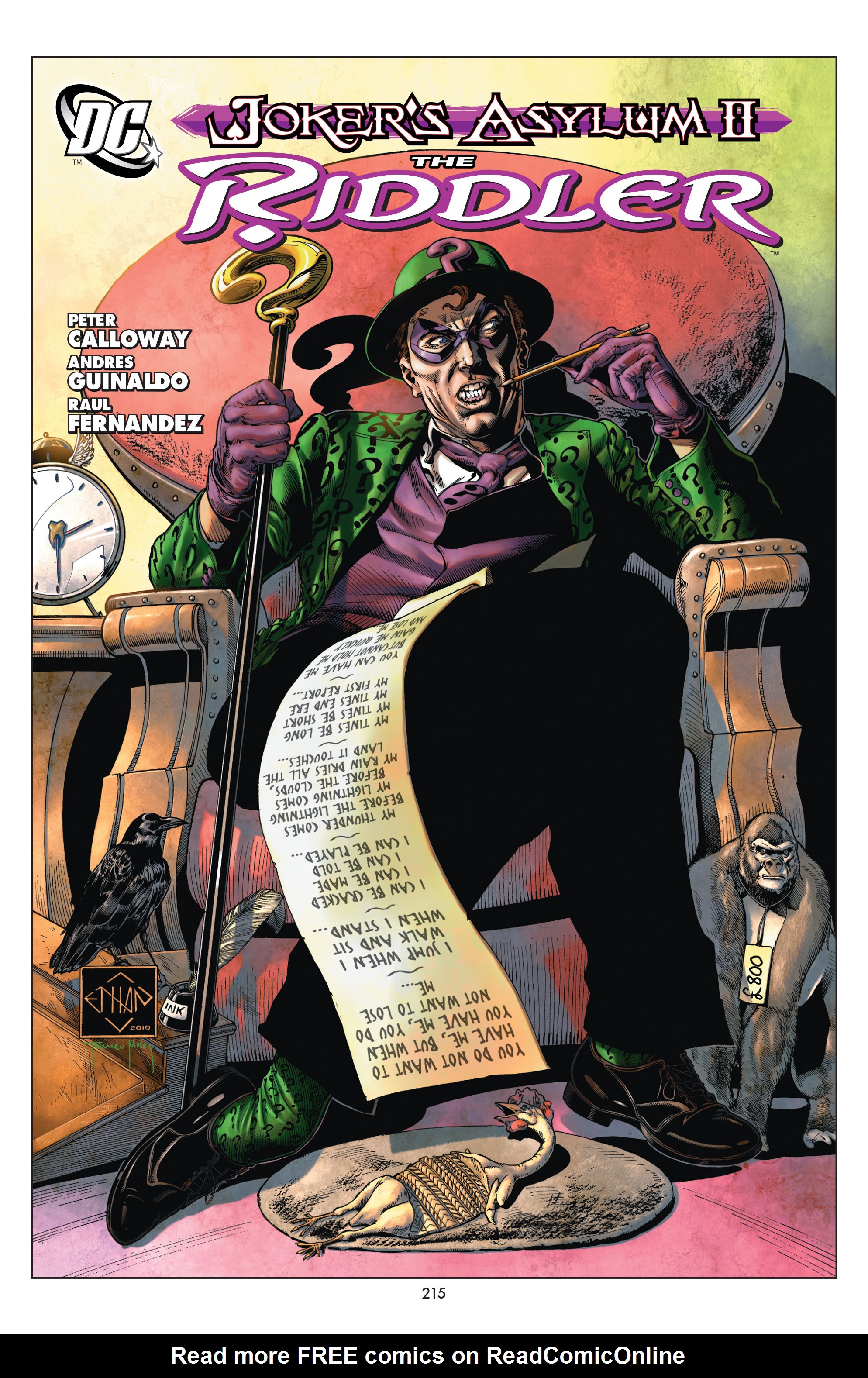 Read online Batman Arkham: The Riddler comic -  Issue # TPB (Part 3) - 14