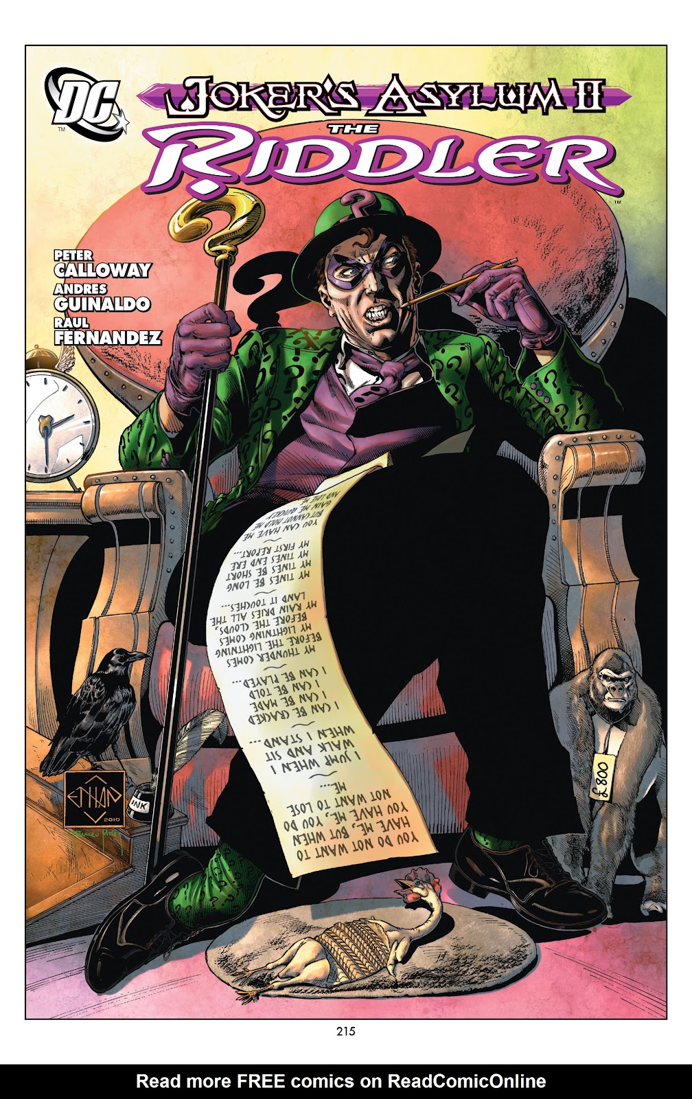 Batman Arkham: The Riddler issue TPB (Part 3) - Page 14
