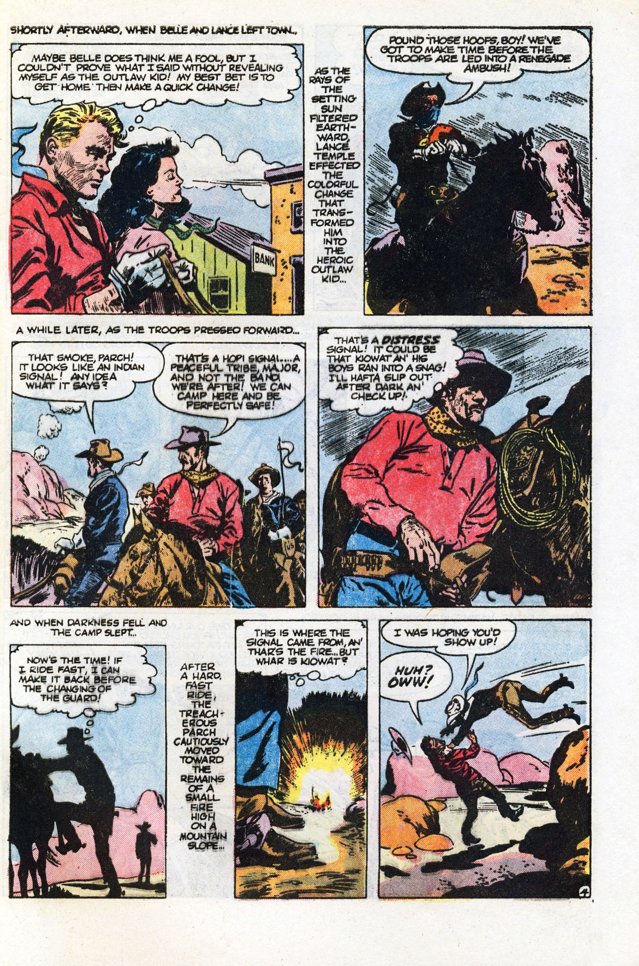 Read online The Outlaw Kid (1970) comic -  Issue #19 - 33