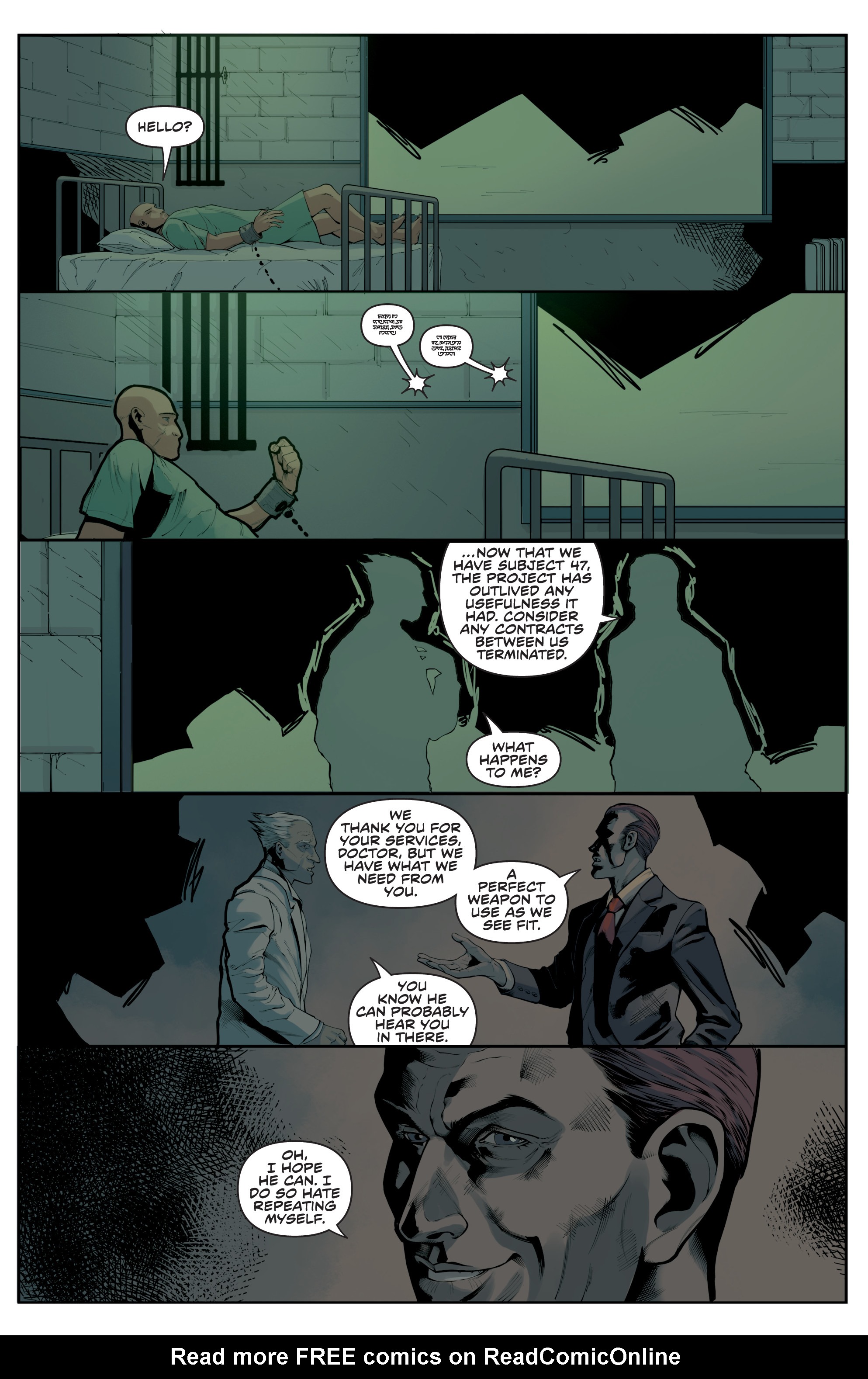 Read online Agent 47: Birth of the Hitman comic -  Issue # _TPB 1 (Part 2) - 5
