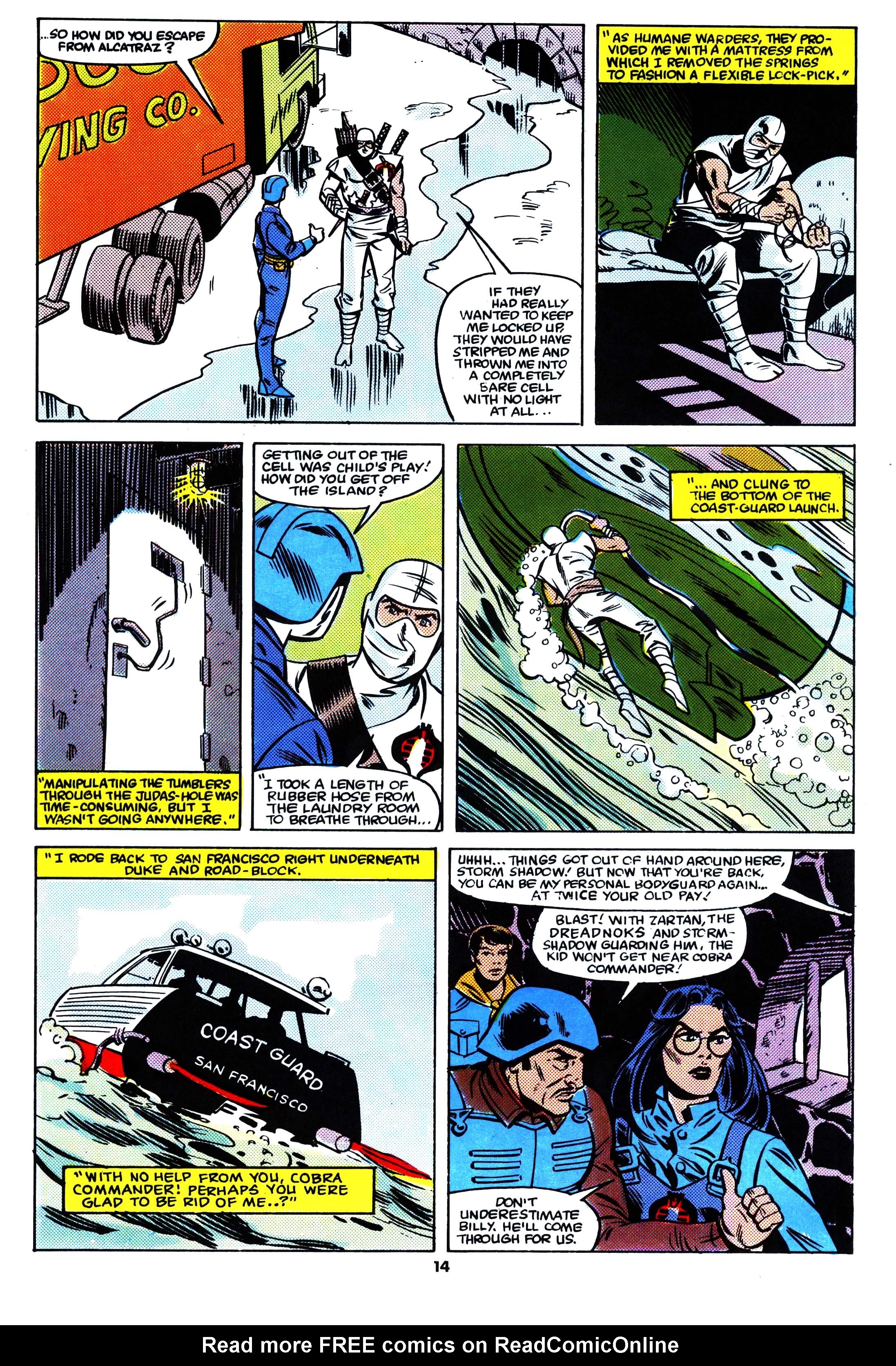 Read online Action Force comic -  Issue #23 - 14