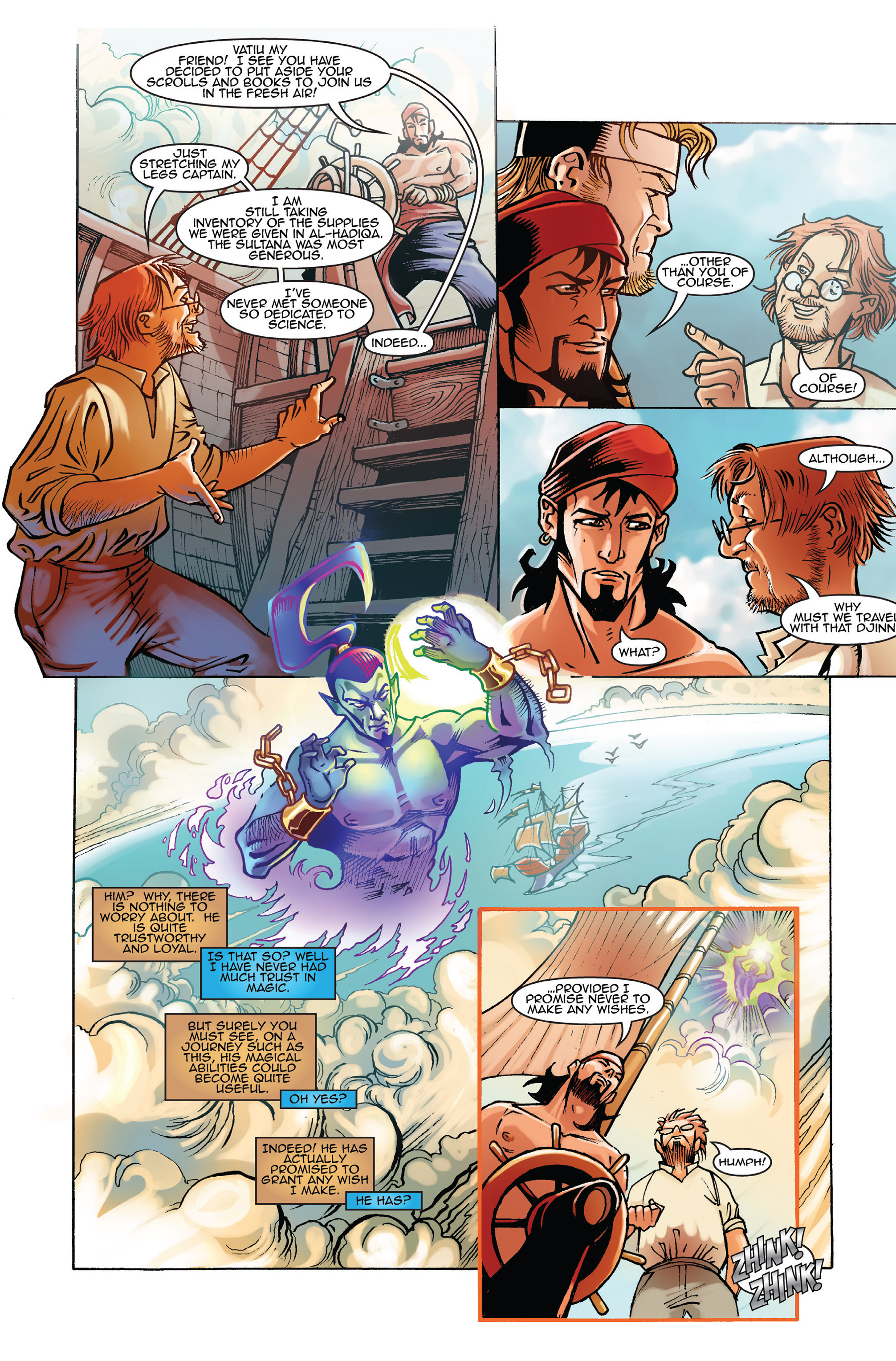 Read online Sinbad And The Merchant Of Ages comic -  Issue #1 - 5