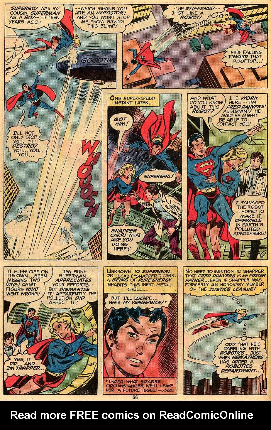 Read online The Superman Family comic -  Issue #195 - 56