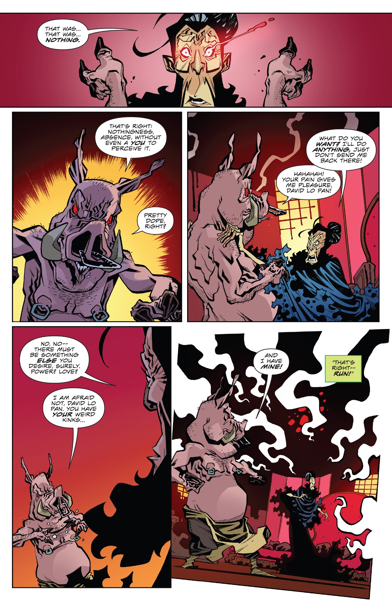 Read online Big Trouble in Little China: Old Man Jack comic -  Issue #6 - 7